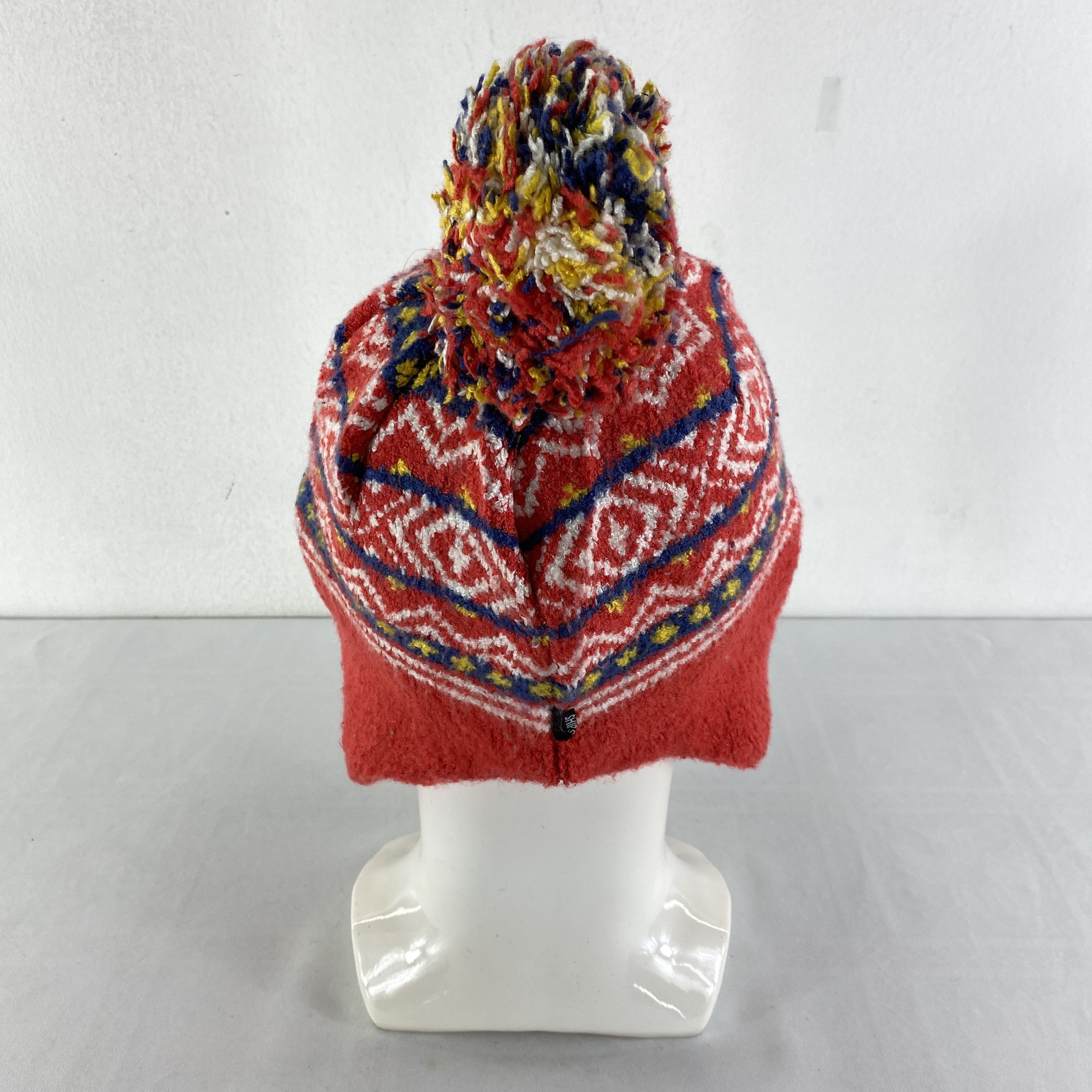 Japanese Brand Geometric Snow Cap Hat Beanie -BN502 Size ONE SIZE - 3 Thumbnail