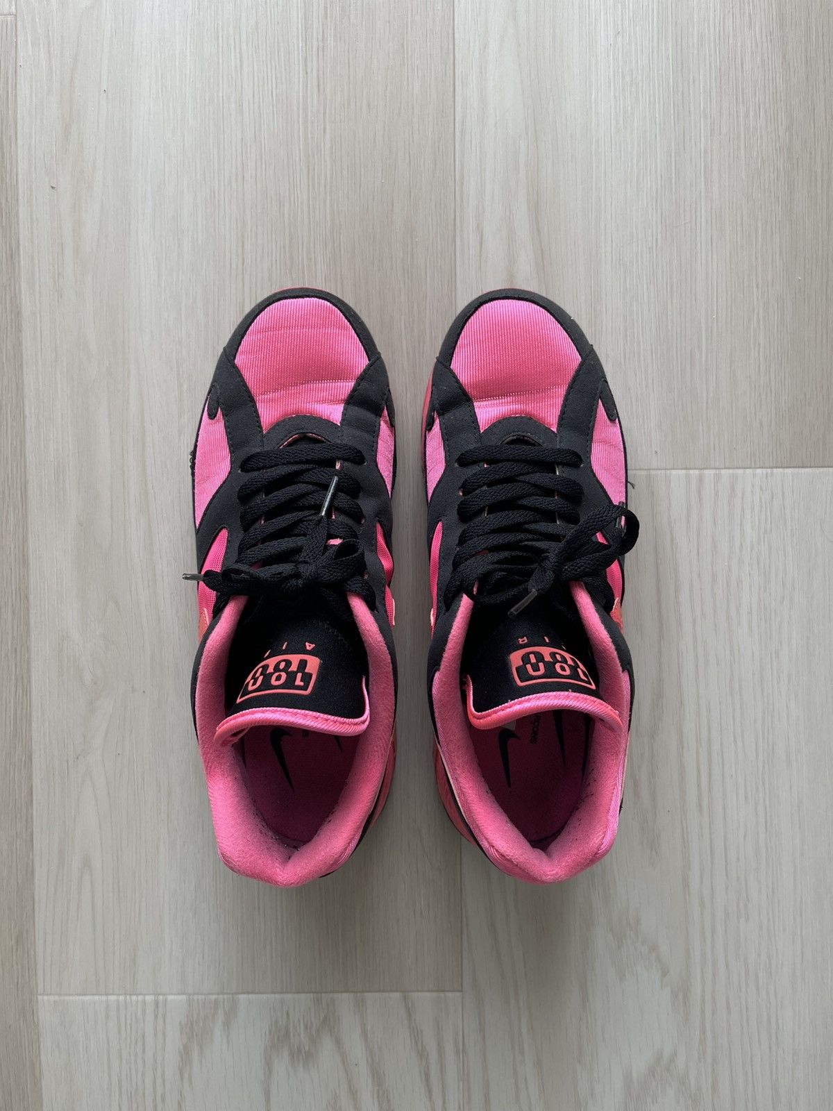 Comme des Garcons × Nike Nike CDG 180 Black/Pink 2018 Size US 7 / EU 40 - 4 Thumbnail