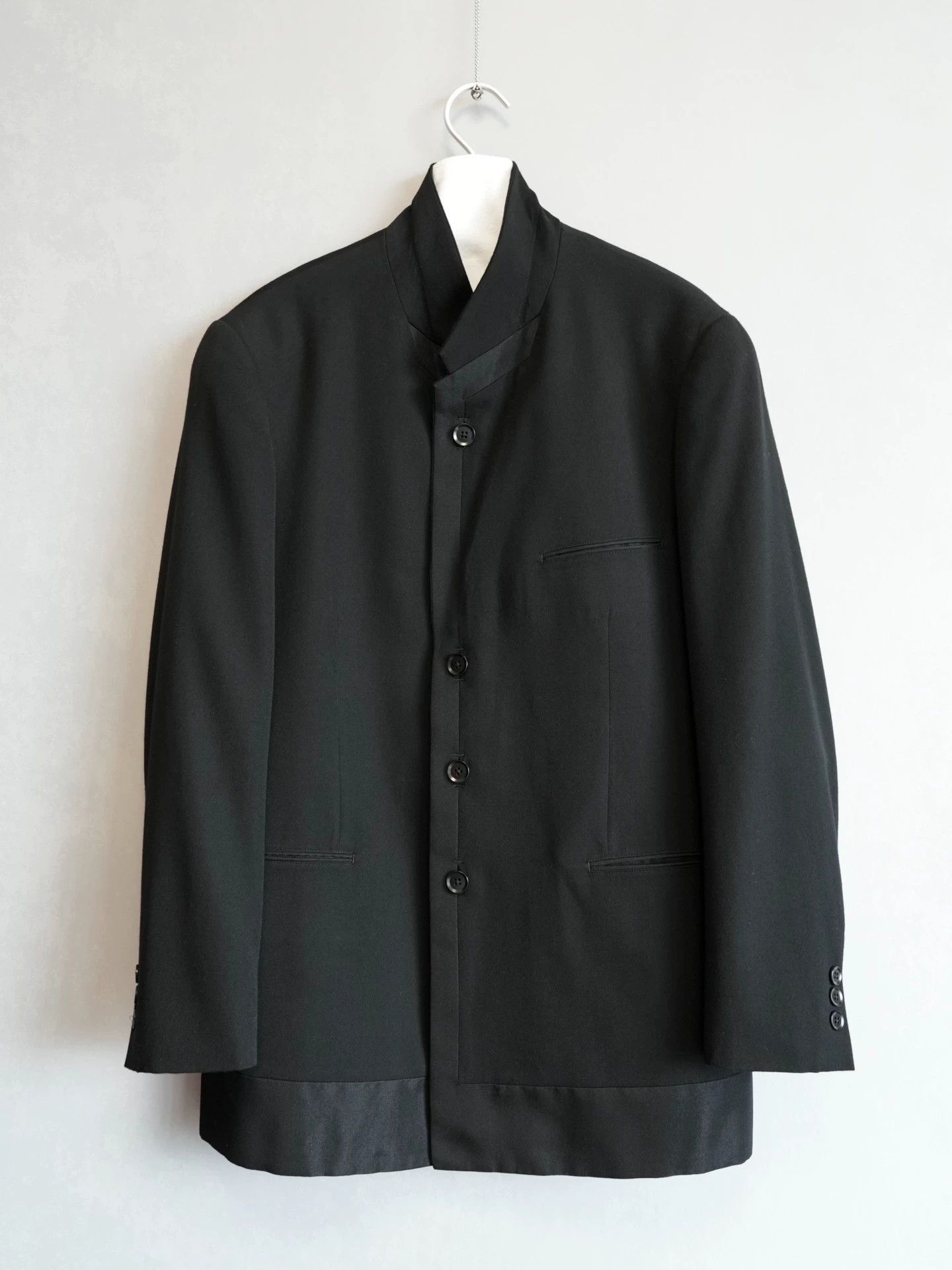 Yohji Yamamoto Yohji Yamamoto 01AW Cashmere Blend Jacket Gangster Size US M / EU 48-50 / 2 - 1 Thumbnail
