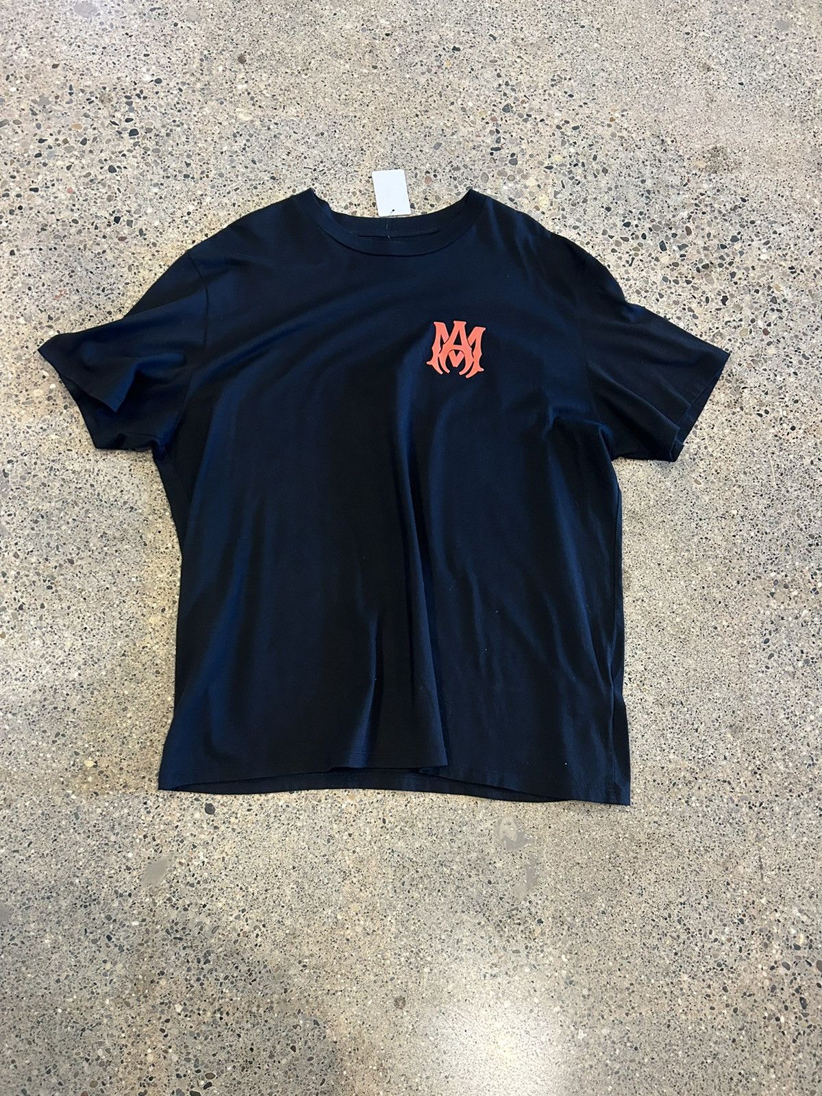 Amiri Black Amiri shirt with red logo Size US XL / EU 56 / 4 - 1 Thumbnail