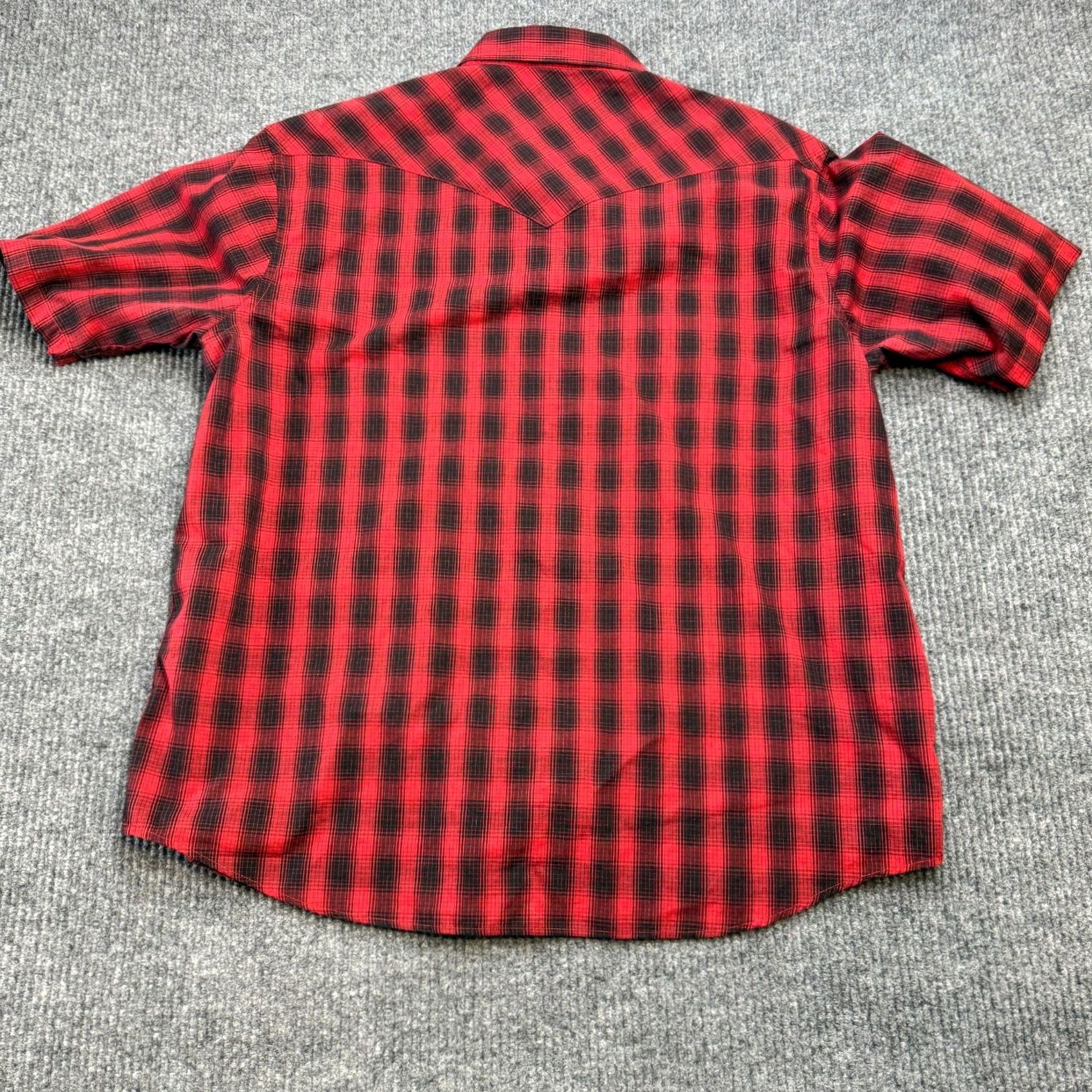 Pendleton Pendleton Shirt Mens XL Red Black Buffalo Plaid Frontier Pearl Snap Western Size US XL / EU 56 / 4 - 6 Thumbnail