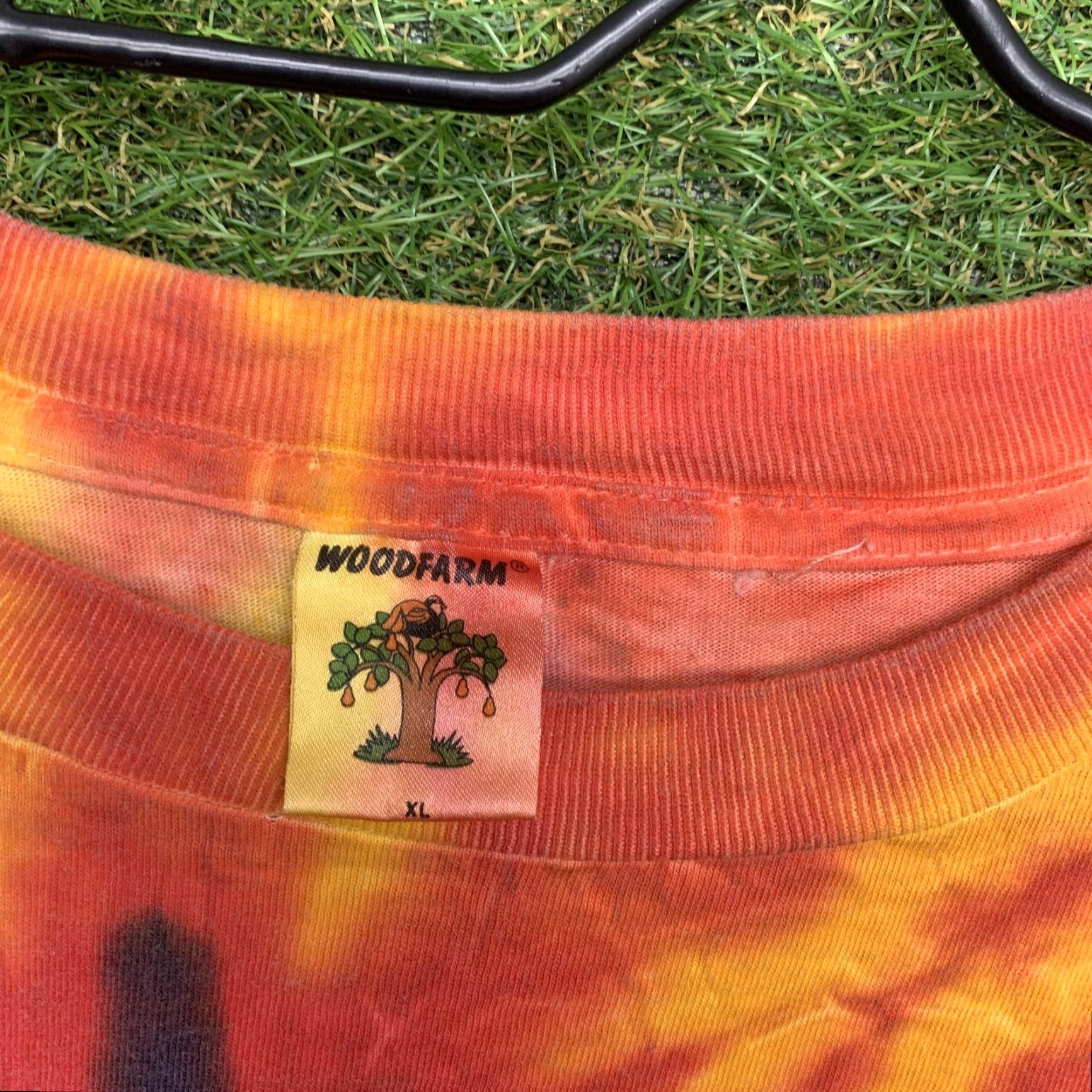 Vintage WOODFARM Shirt Mens XL Tie Dye Graphic Print McDonalds Get Back With a Big Mac Tee Size US XL / EU 56 / 4 - 7 Thumbnail