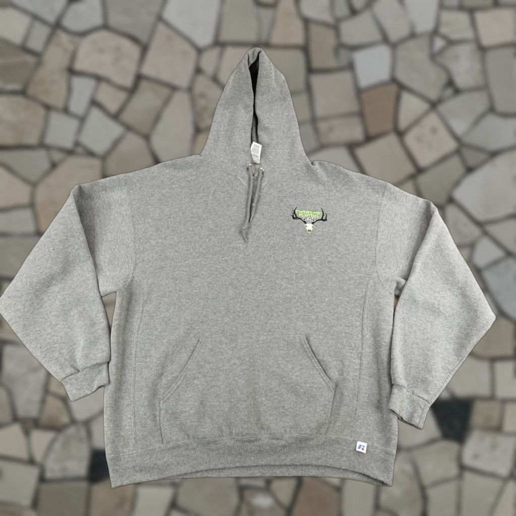 Russell Athletic Russell Athletic Hoodie Mens XL Gray Extreme Hunting 365 Pullover Sweatshirt Size US XL / EU 56 / 4 - 1 Thumbnail