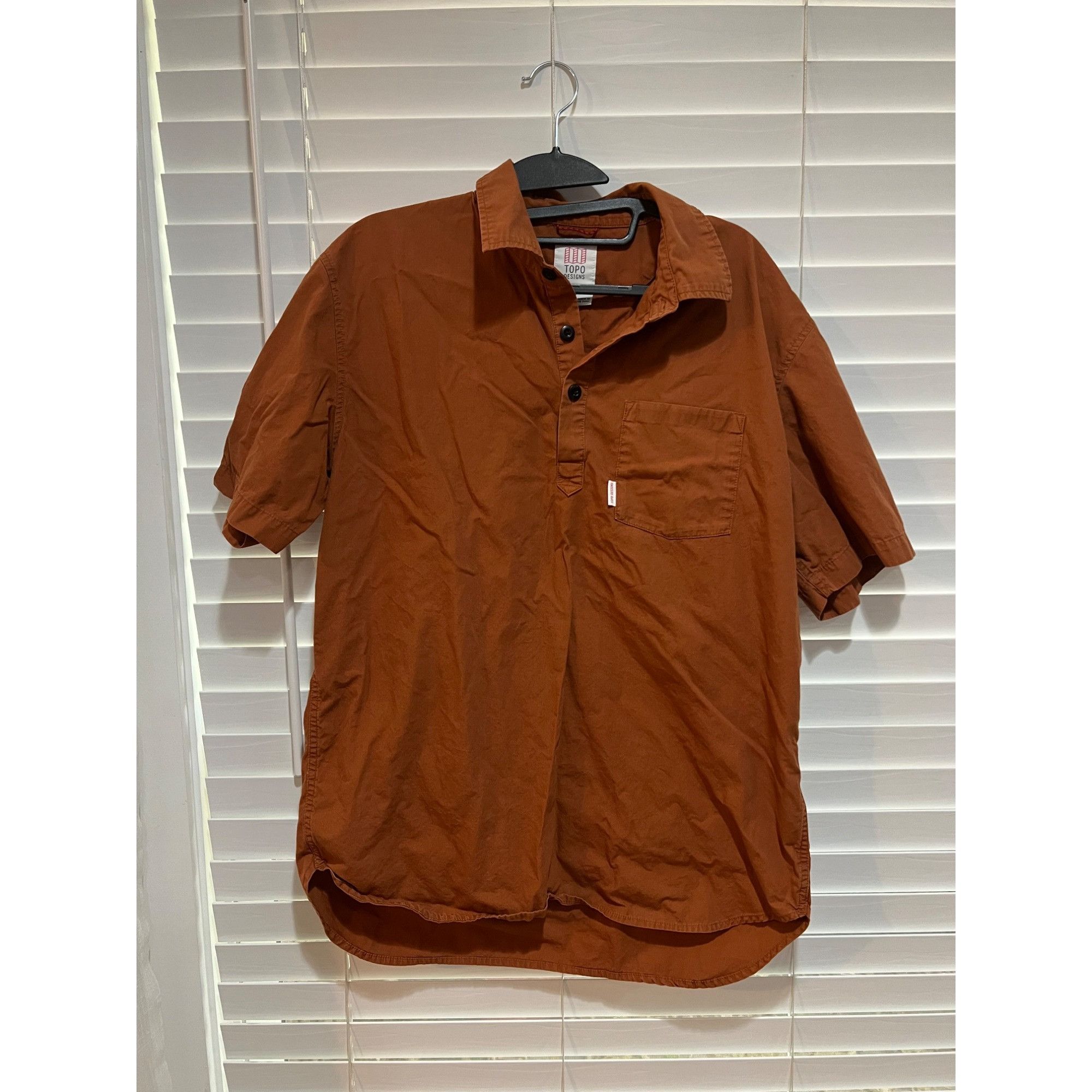 Topo Designs Topo Designs Polo Shirt - Size L Size US L / EU 52-54 / 3 - 1 Thumbnail