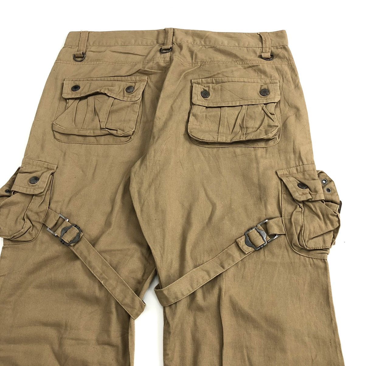 If Six Was Nine × LOWBOX × Seditionaries Y2K Lowbox Bondage Multipocket Cargo Pants Size US 30 / EU 46 - 14 Thumbnail