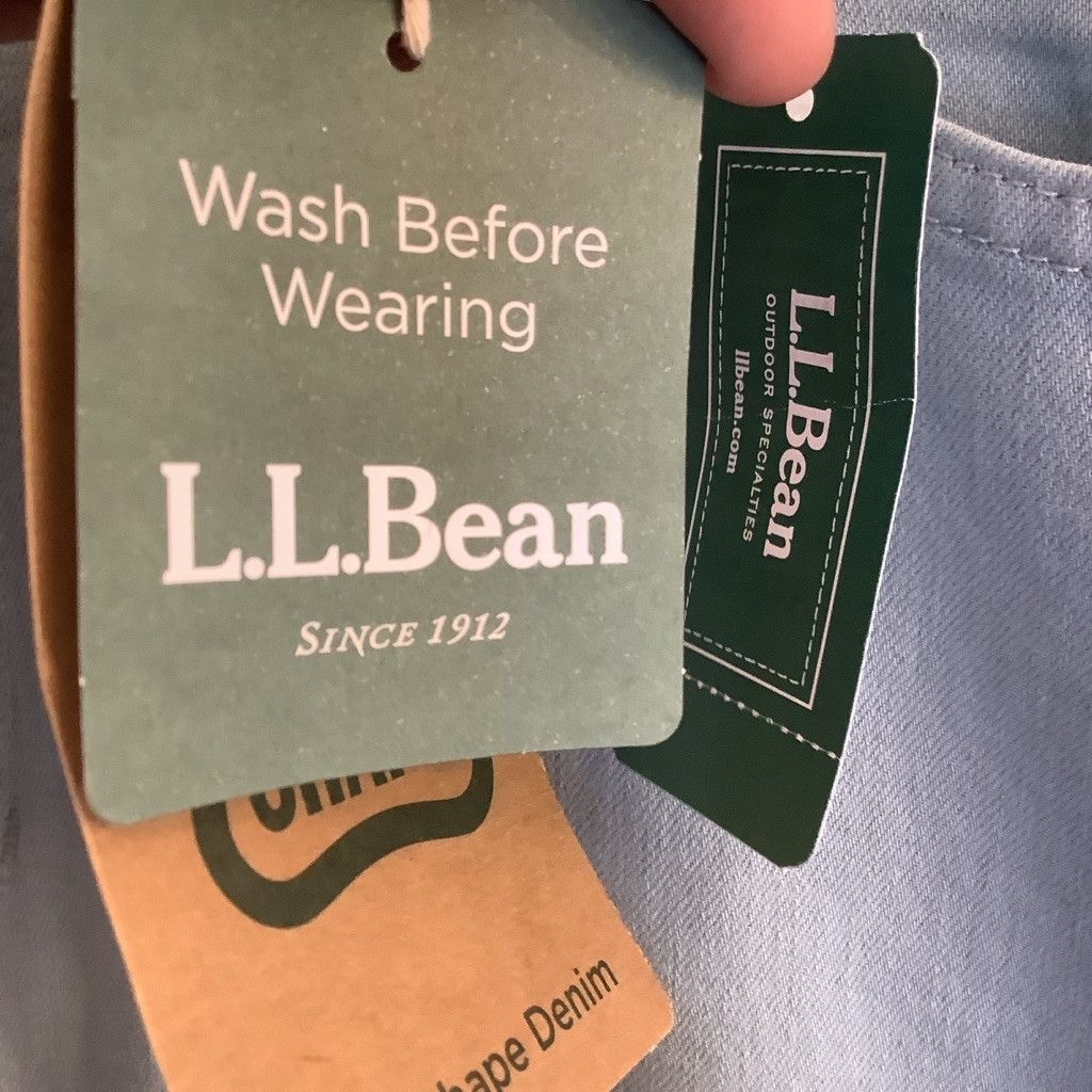 L.L. Bean Women's L.L.Bean Pants Size 16 Lt Blue Size 38" / US 16 / IT 52 - 7 Thumbnail
