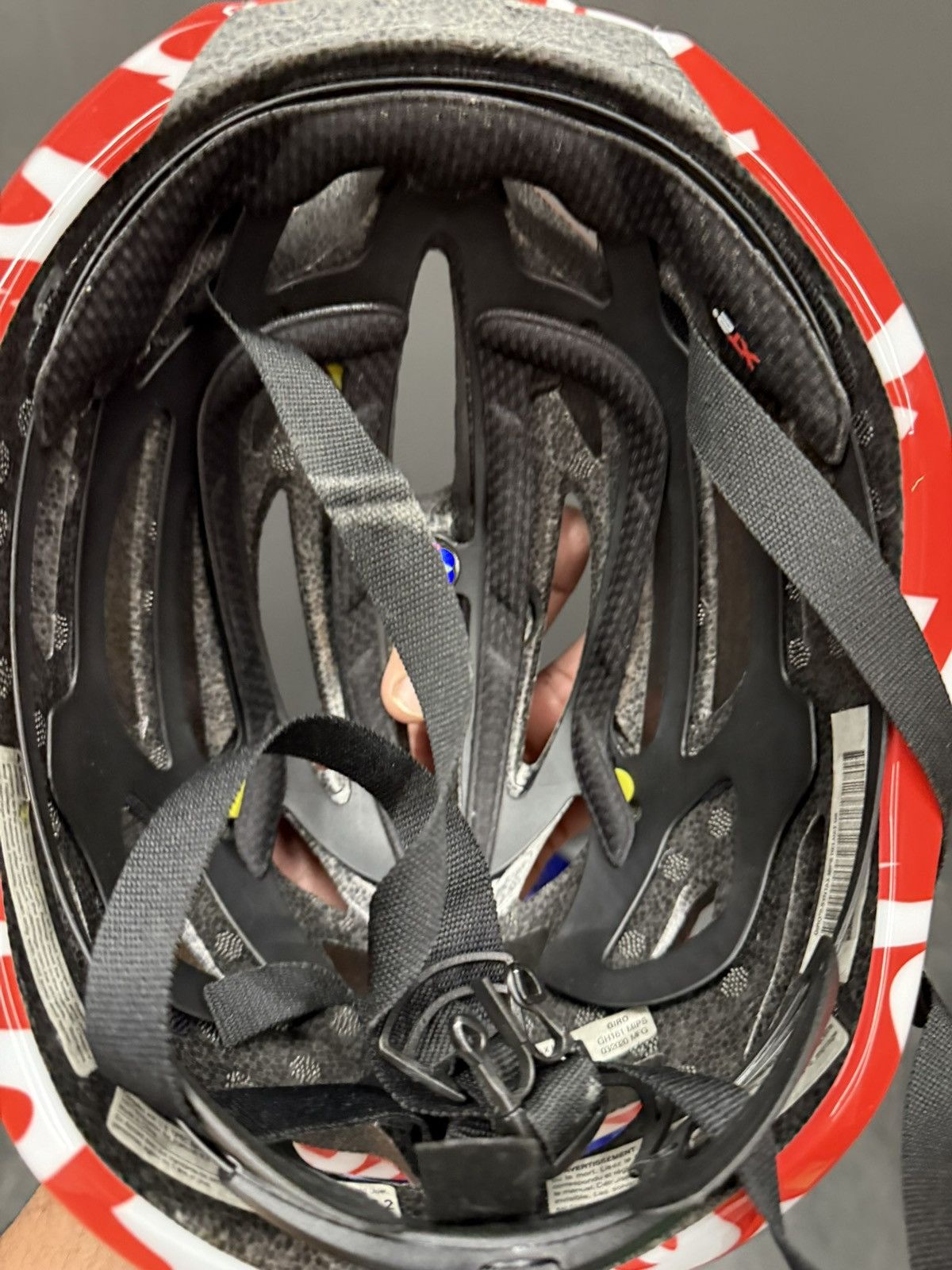 Giro × Supreme Supreme Giro Syntax MIPS Cycling Helmet Red Size ONE SIZE - 4 Thumbnail