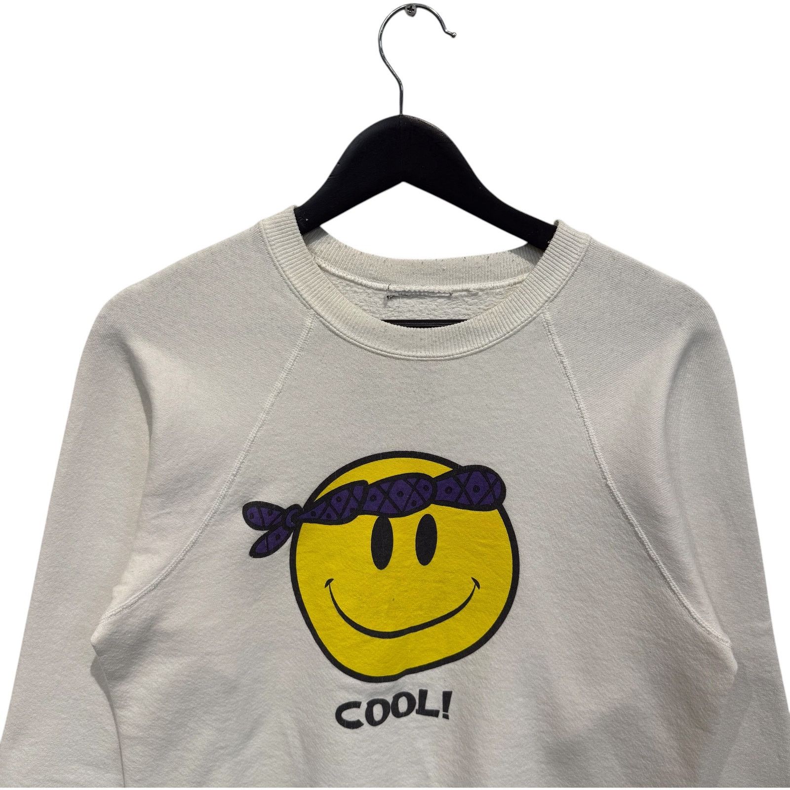 Vintage Vintage Smiley Face Bandana Cool Pullover 90s Crewneck S Size US S / EU 44-46 / 1 - 2 Thumbnail