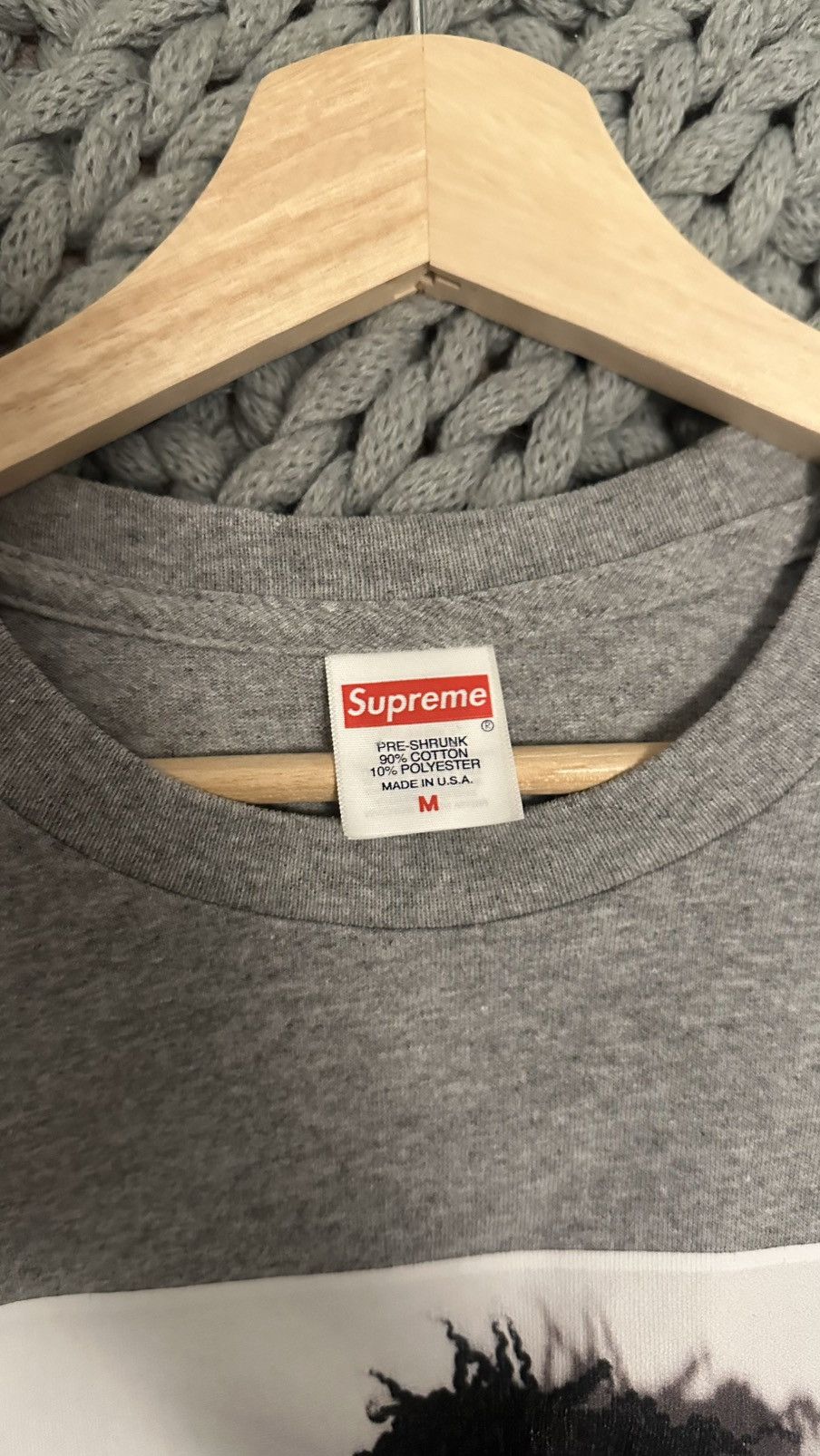 Supreme NBA Youngboy Supreme Tee M Grey Size US M / EU 48-50 / 2 - 3 Thumbnail