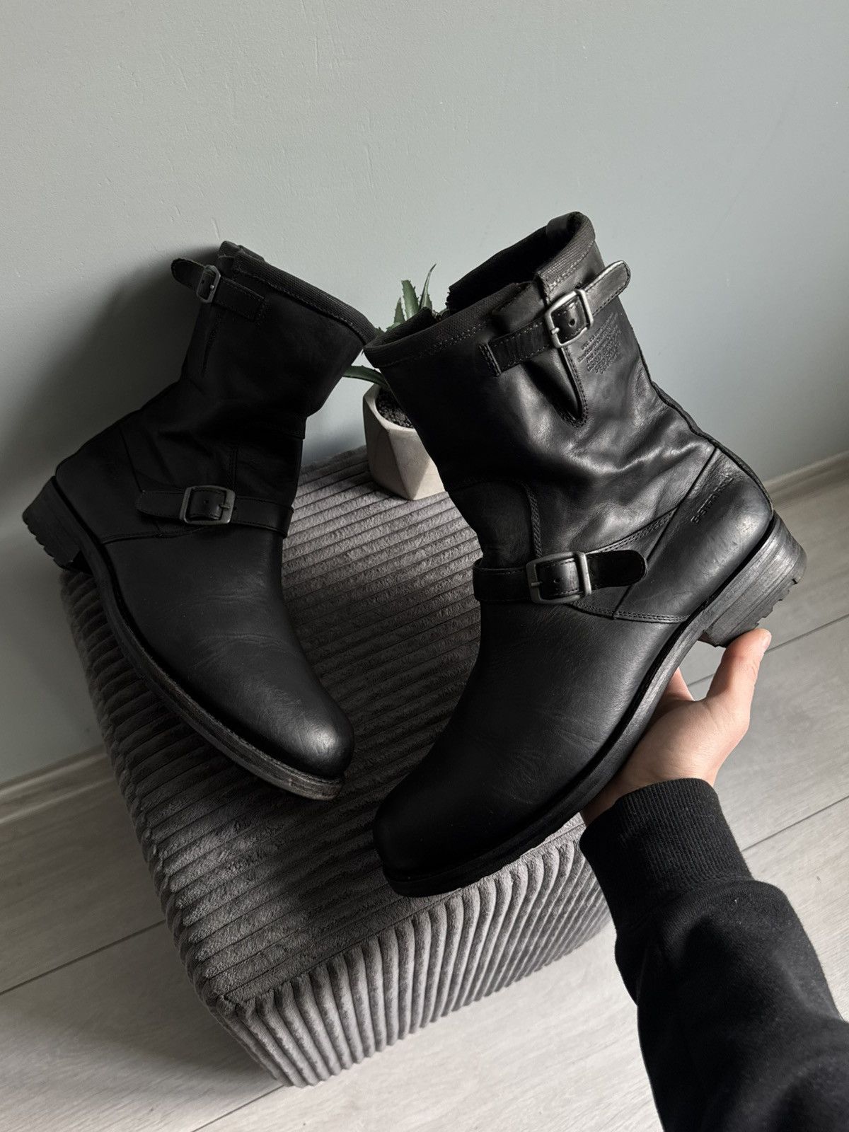 G-Star Vintage G-star Raw High Leather Strap Boots Size US 9 / EU 42 - 1 Thumbnail