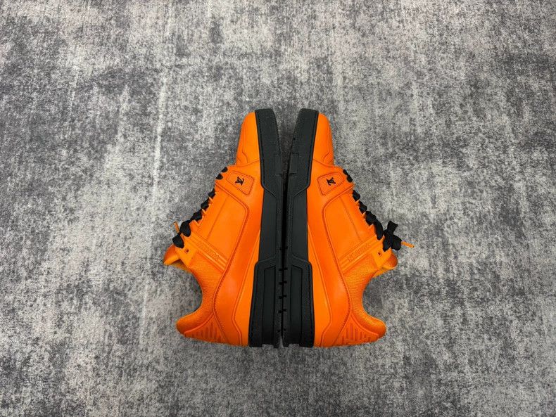 Louis Vuitton Louis Vuitton TRAINER orange board shoes Size US 9 / EU 42 - 4 Thumbnail