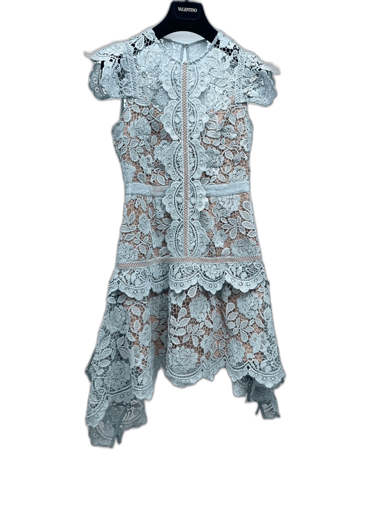princess polly ashwood lace sleeve mini dress Ashwood Lace Sleeve Mini Dress White main image 1
