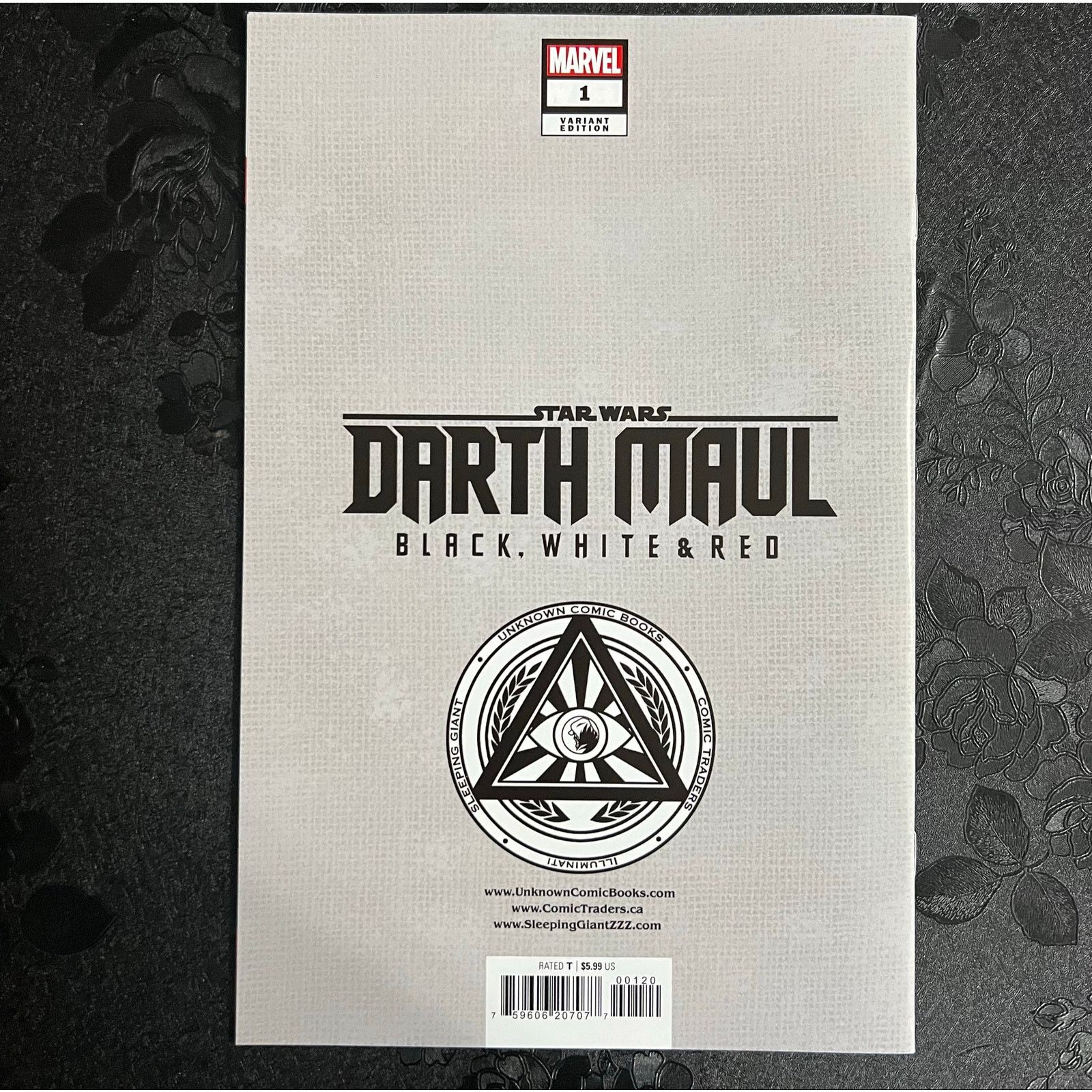 Marvel Comics Star Wars Darth Maul # 1 Black White Red 2024 Marvel Comics Size ONE SIZE - 2 Thumbnail