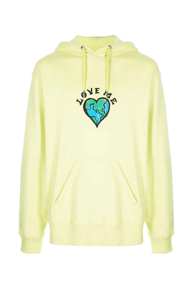 o1loc1c0824 Love Me Hoodie in Yellow