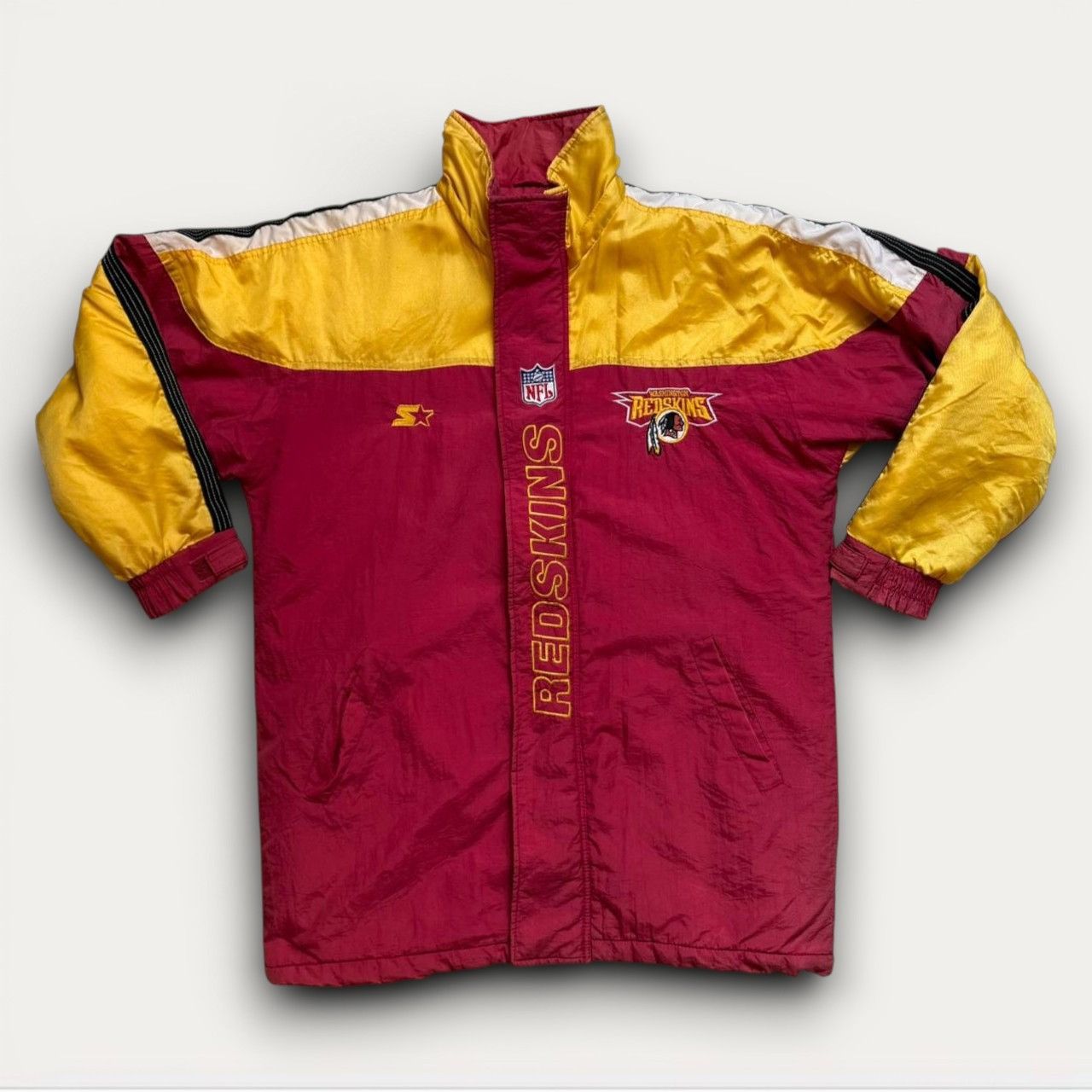 Starter Vintage 90s Pro Line NFL Redskins Parka Size US M / EU 48-50 / 2 - 1 Thumbnail