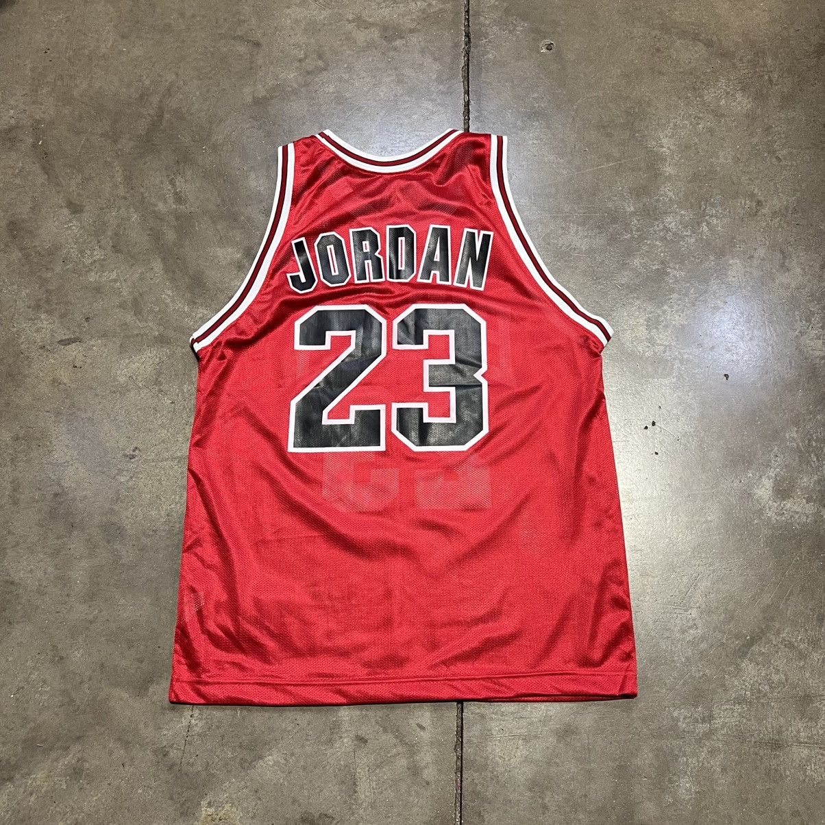 Champion Vintage Champion Michael Jordan Basketball Jersey NBA 90s Size US L / EU 52-54 / 3 - 8 Thumbnail