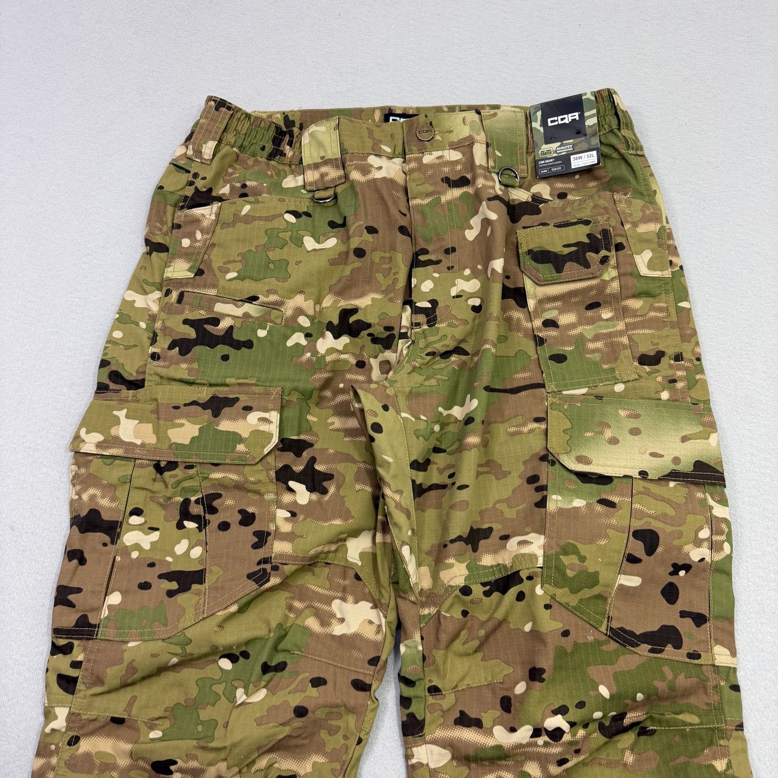 Vintage CQR Tactical Cargo Pants Men's 36x32 Camo MultiCam Work Size US 36 / EU 52 - 2 Thumbnail