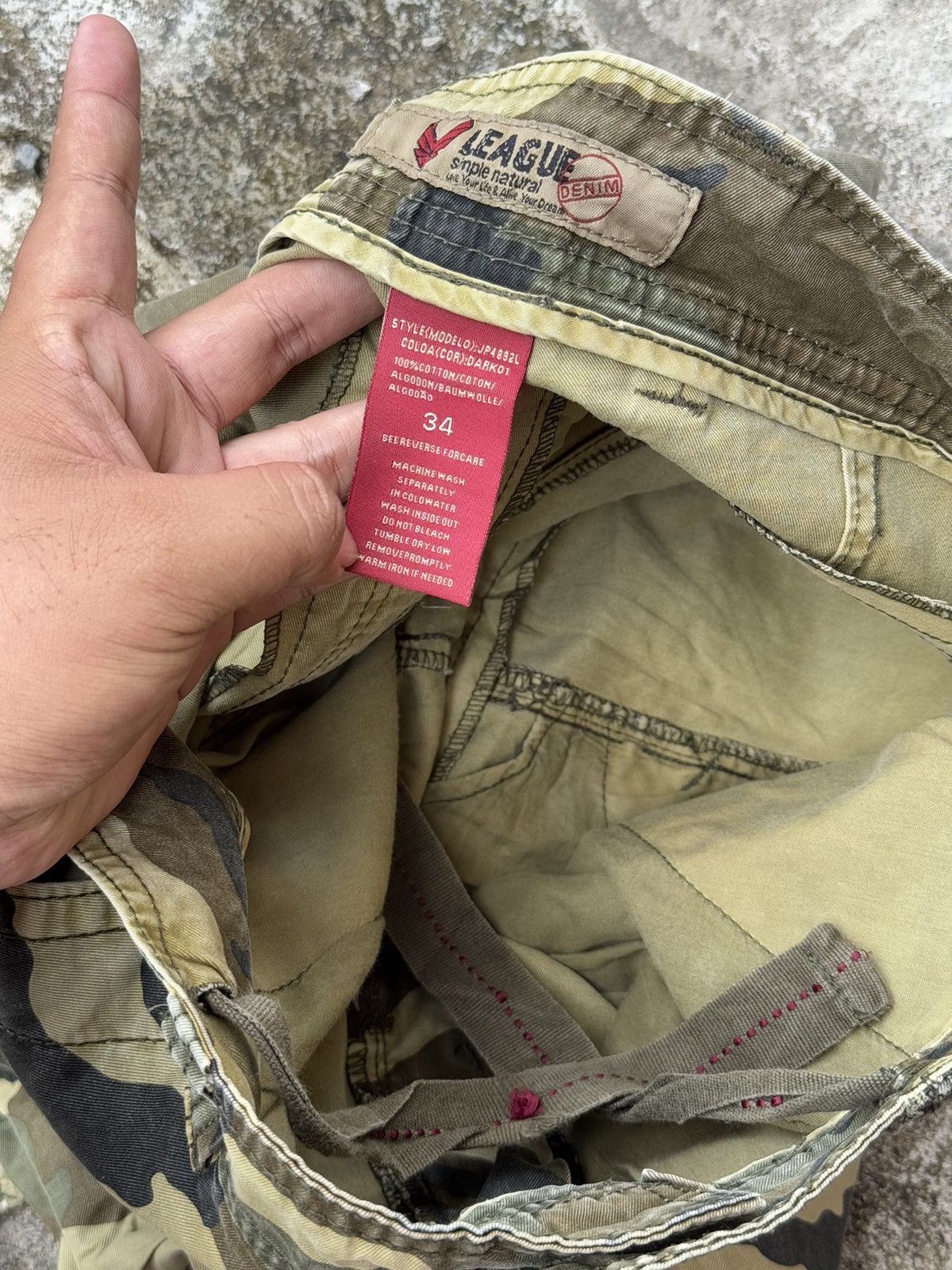 Hysteric Glamour × If Six Was Nine × Japanese Brand Japanese camo league cargo style goa Size US 32 / EU 48 - 10 Thumbnail