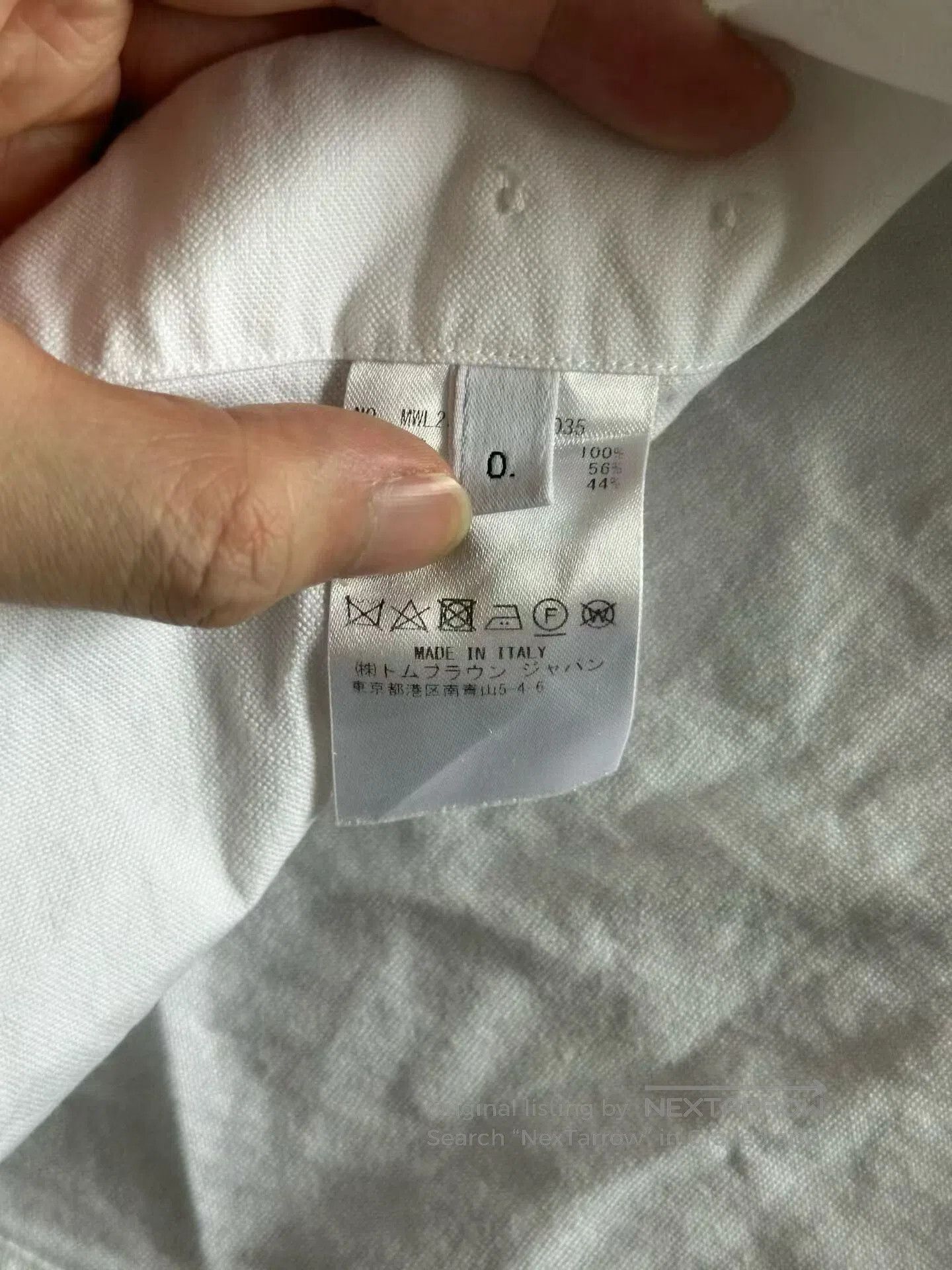 Thom Browne Thom Browne Sleeve Badge Shirt. Size US XXS / EU 40 - 4 Thumbnail