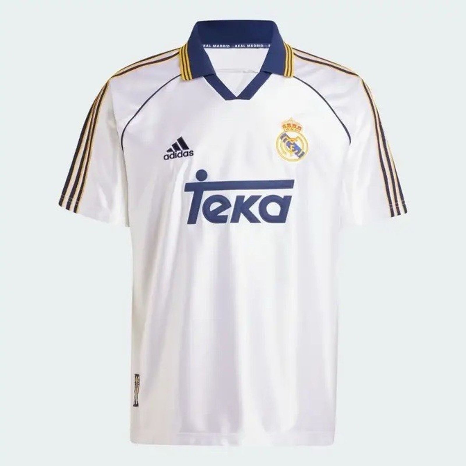 Adidas Adidas Authentic Real Madrid 1999/00 Home Jersey XL NWT Size US XL / EU 56 / 4 - 1 Thumbnail
