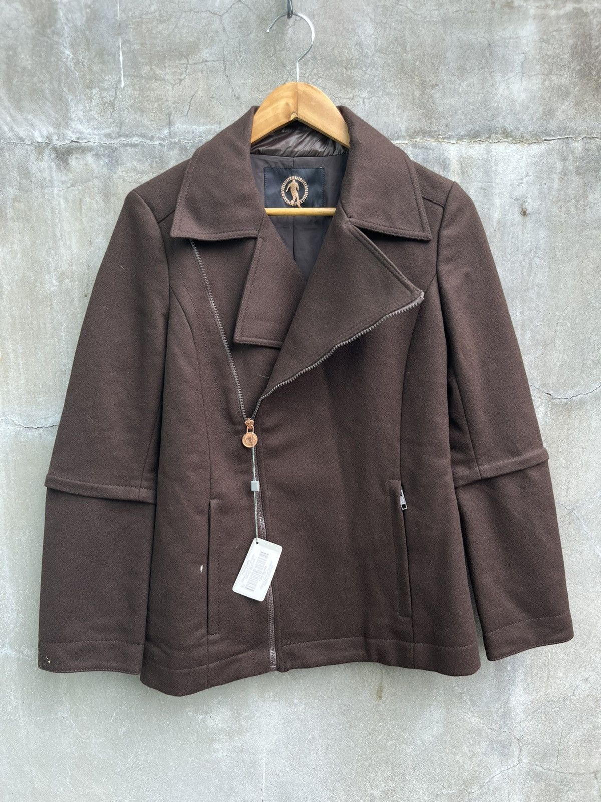 Dirk Bikkembergs Wool Riders Jacket Size M / US 6-8 / IT 42-44 - 8 Thumbnail