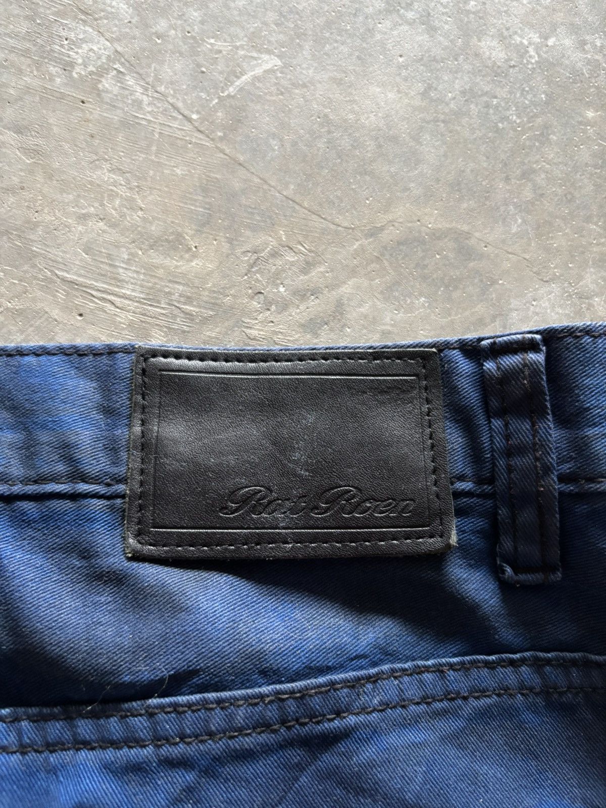 Hysteric Glamour ROEN waxed slim skinny style jeans japanese punk gothic rock Size US 31 - 20 Thumbnail