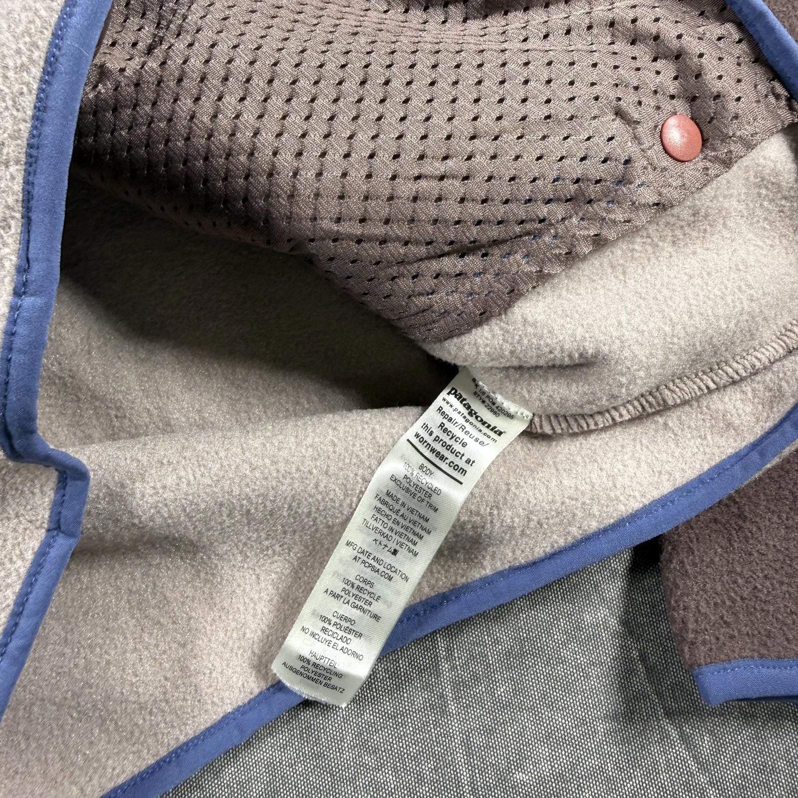 Patagonia Sweater Unisex S/M Synchilla Anorak Fleece