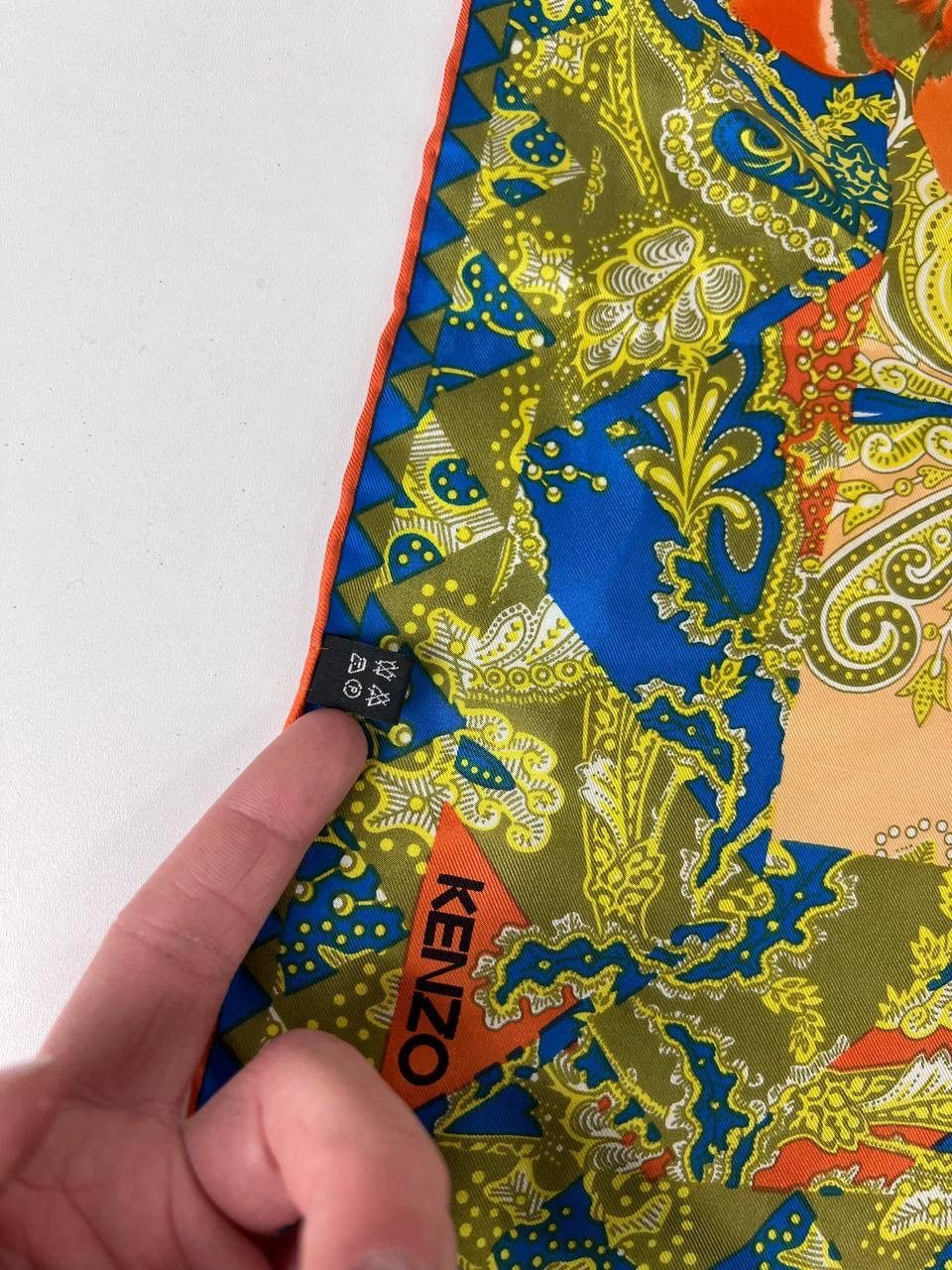Kenzo Kenzo silk 90s flower scarf Size ONE SIZE - 3 Thumbnail