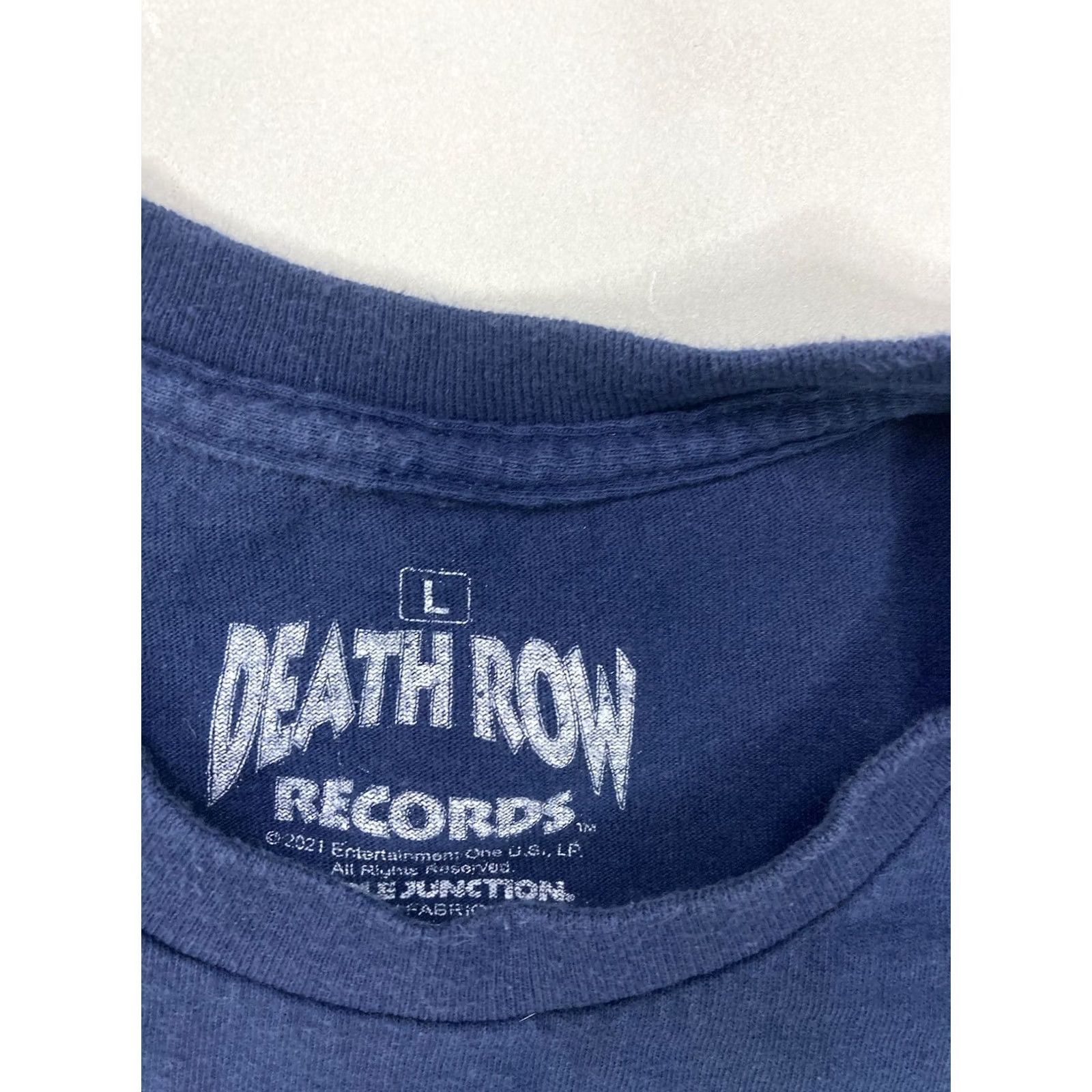 Ripple Junction VINTAGE Death Row Records Graphic T-shirt Men Large Blue Short Sleeve Music Size US L / EU 52-54 / 3 - 4 Thumbnail