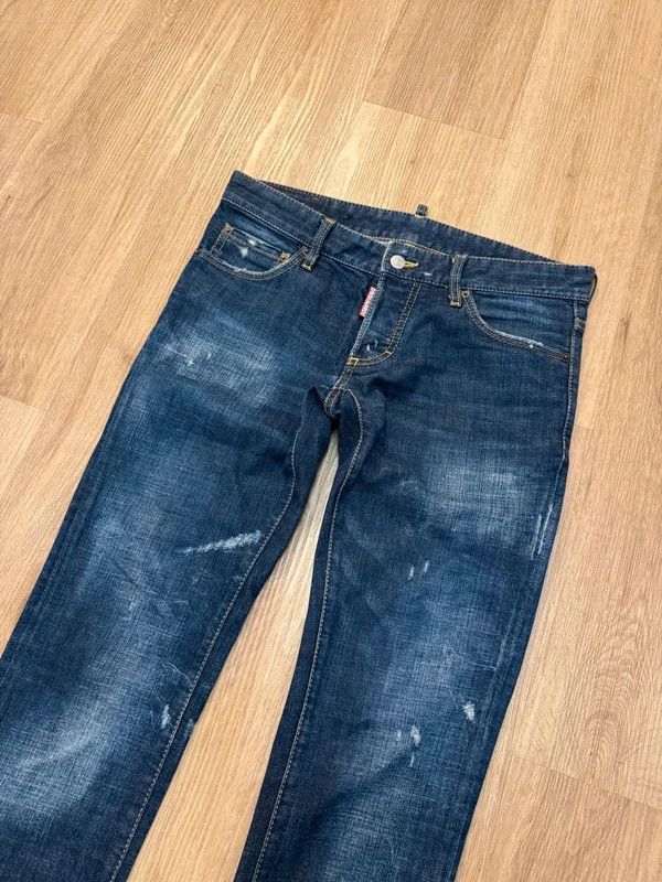 Dsquared2 Dsquared2 Slim Jean Jeans Italy size 46 Navy Denim like new Size US 30 / EU 46 - 3 Thumbnail