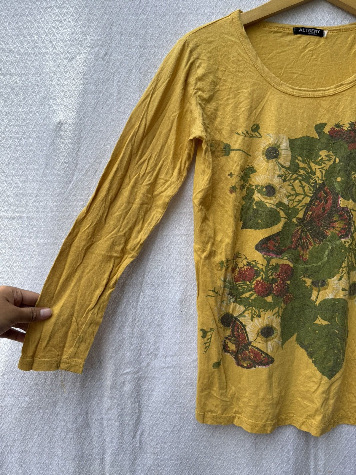 Hysteric Glamour Altbeny Butterfly Flowers Shirt Longsleeve Size US S / EU 44-46 / 1 - 4 Thumbnail