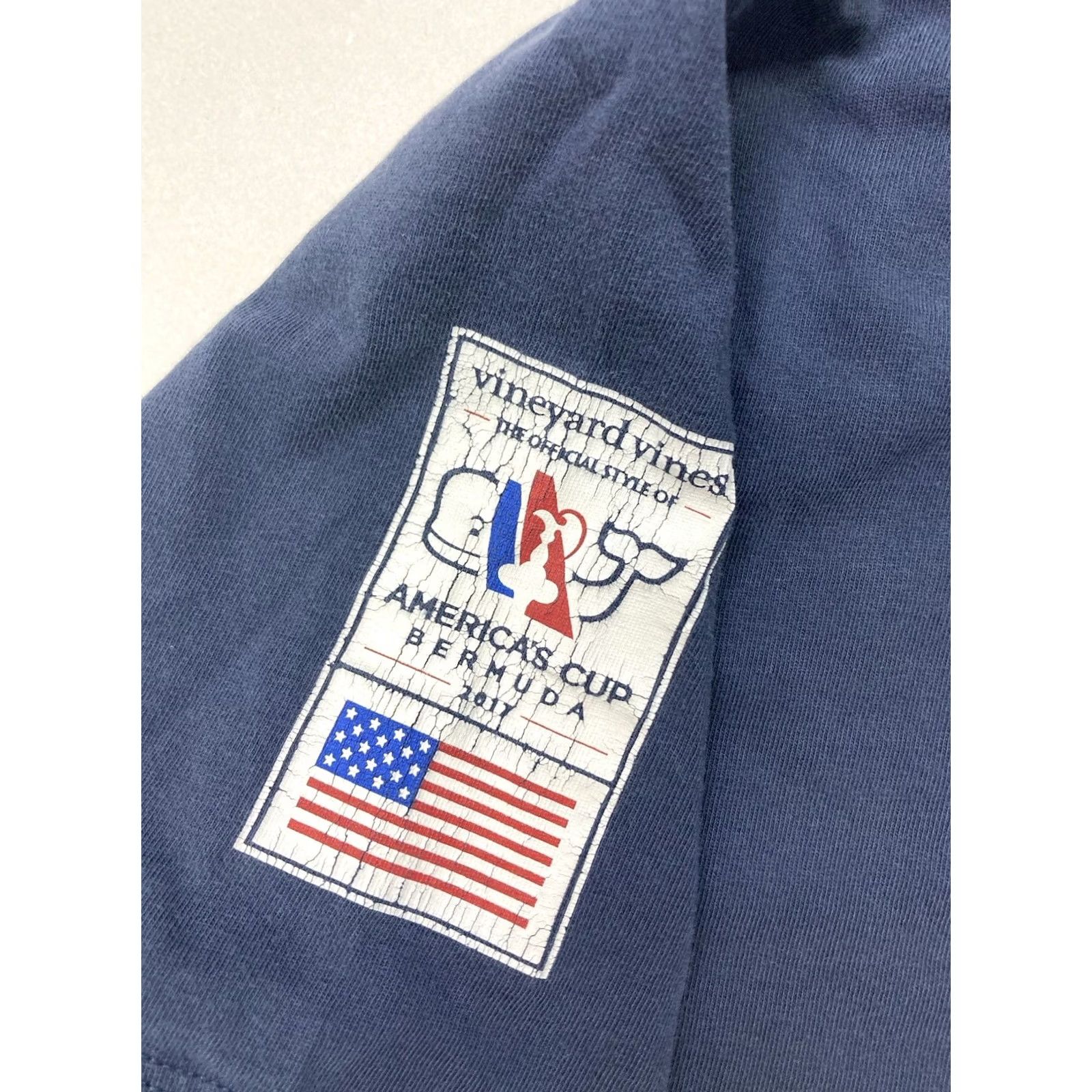 Vineyard Vines Vineyard Vines America's Cup Bermuda Pocket Graphic T-shirt Men Small Blue Size US S / EU 44-46 / 1 - 5 Thumbnail