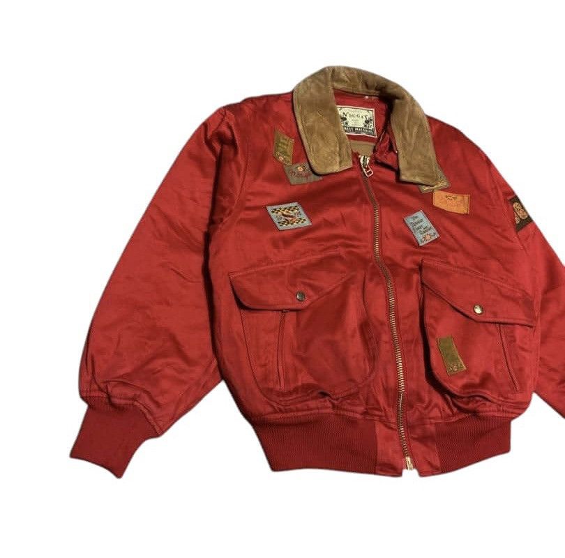 Japanese Brand Vintage Japanese Nougat Patches Bomber Jacket Nice Design Size US M / EU 48-50 / 2 - 2 Thumbnail