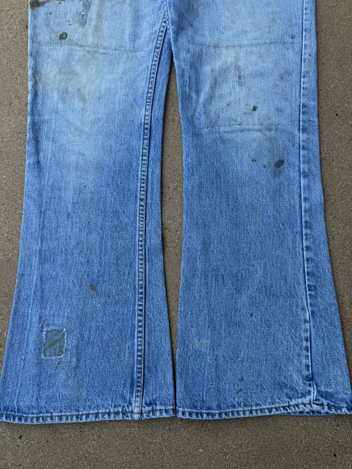Levi's × Vintage Vtg 80’s Levi’s 646 Orange Tab Bellbottom Flare Jeans 34x31 Size US 34 / EU 50 - 3 Thumbnail