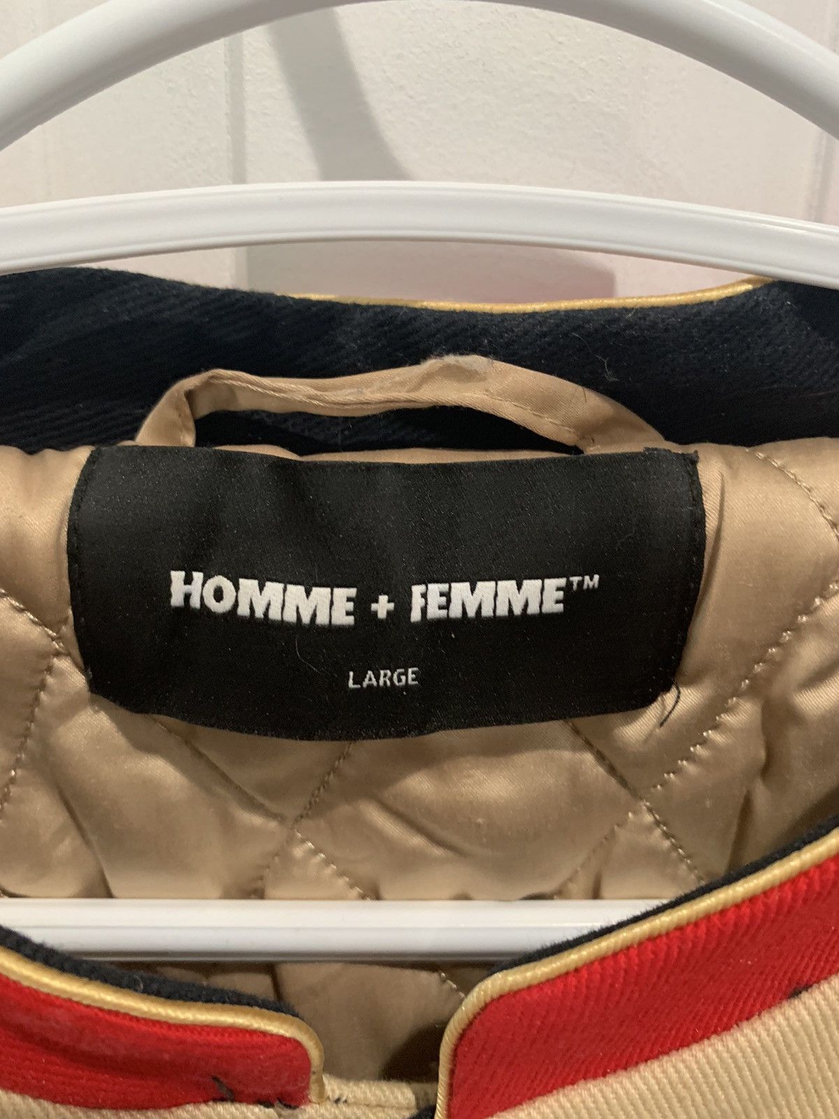 Homme + Femme La Homme Femme Racer Jacket Size US L / EU 52-54 / 3 - 3 Thumbnail