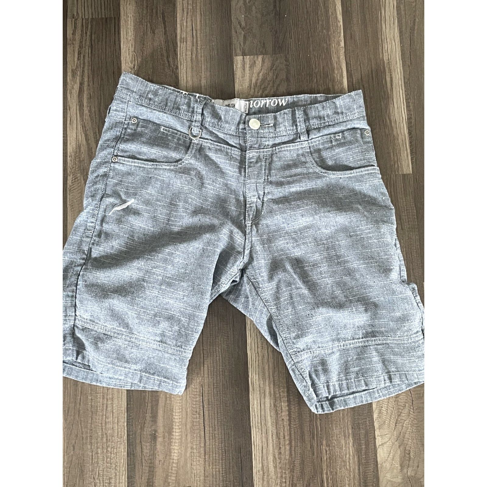 J Brand Publish Brand Shorts Bluish Grey Size 34 Mens Gray Chino Regular Sportwear Size US 34 / EU 50 - 2 Thumbnail