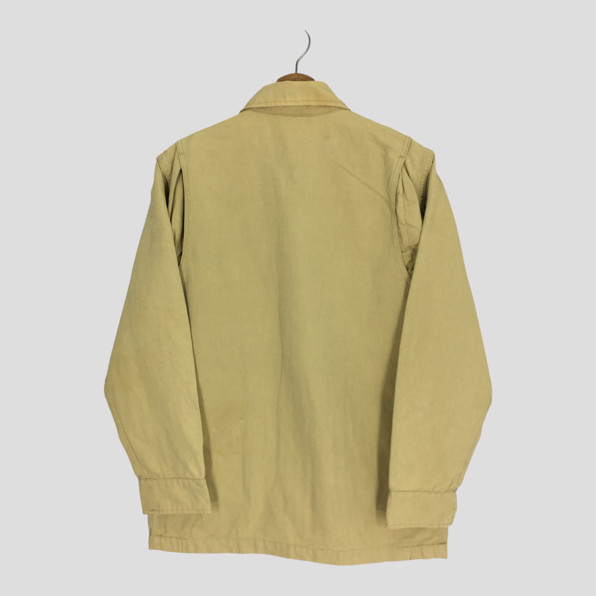 Timberland Vintage Timberland Workwear Chore Beige Denim Jacket Size US M / EU 48-50 / 2 - 2 Thumbnail