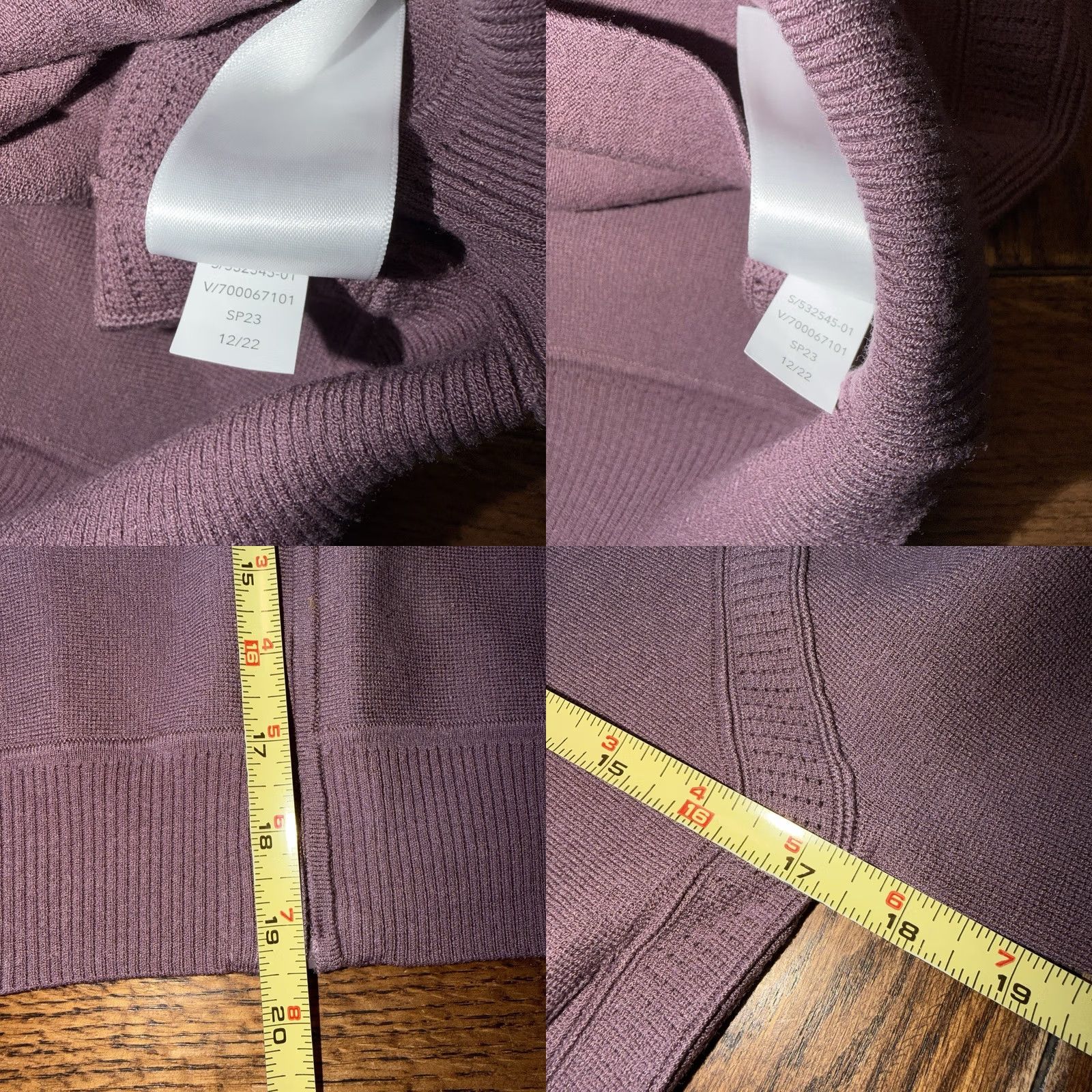 Athleta Athleta Jacket Volcanic Violet Zip Up Thumbholes Womens Small Size S / US 4 / IT 40 - 8 Thumbnail