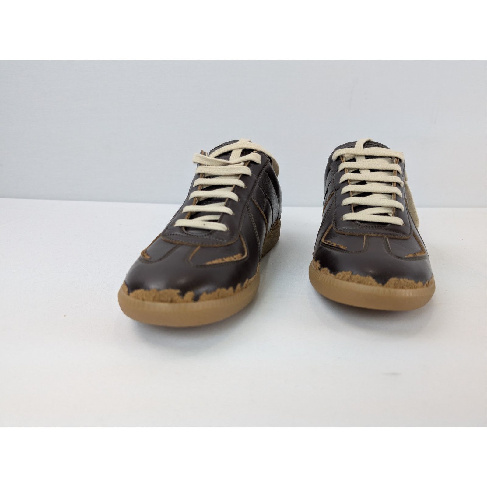 Maison Margiela o1rshd1 Replica sneakers with a distressed peel-off effect Size US 9 / EU 42 - 7 Thumbnail