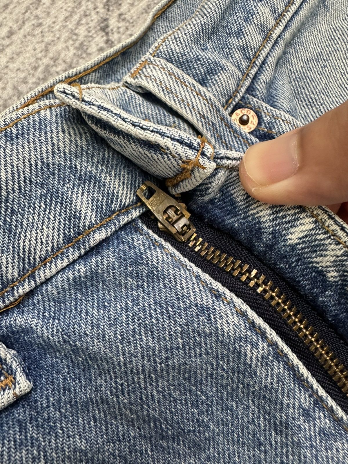 Levi's × Levi's Vintage Clothing × Vintage Vintage 90s Levi’s 517 Washed Blue Jeans Size US 31 - 10 Thumbnail