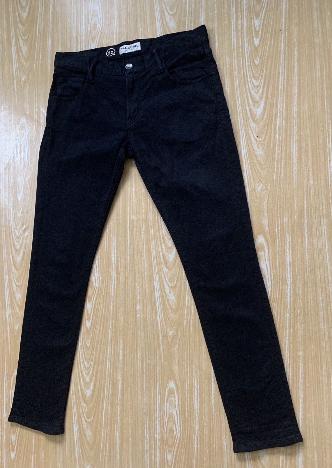 Vanquish 🔥 Vanquish Tokyo Japan Skinny Stretching Jeans Pants Size US 31 - 4 Thumbnail