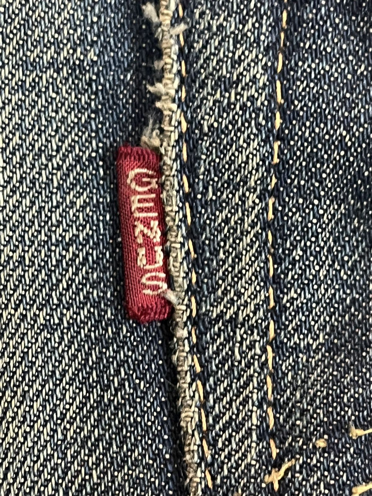 Warehouse & Co. Vintage Warehouse&Co Mudwash Selvedge Distressed Denim Size US 31 - 12 Thumbnail