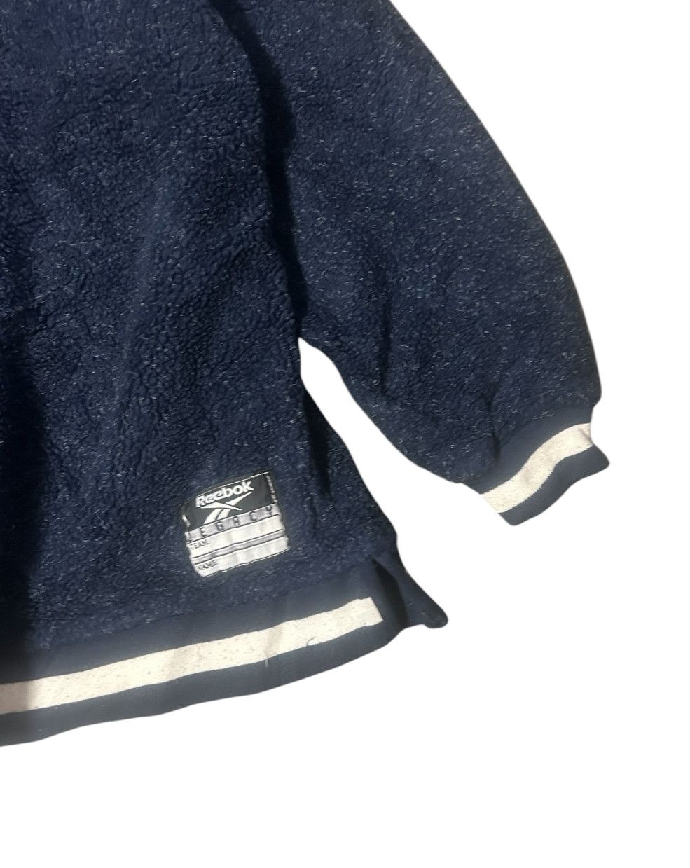 Japanese Brand × Reebok Vintage 90s Reebok fleece Pullover shirt Size US M / EU 48-50 / 2 - 3 Thumbnail