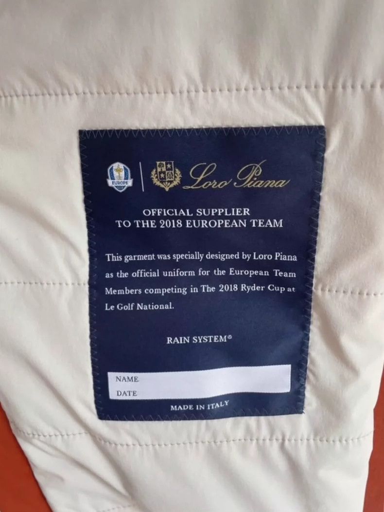 Loro Piana LORO PIANA The Ryder Cup European Team championship commem Size US M / EU 48-50 / 2 - 5 Thumbnail