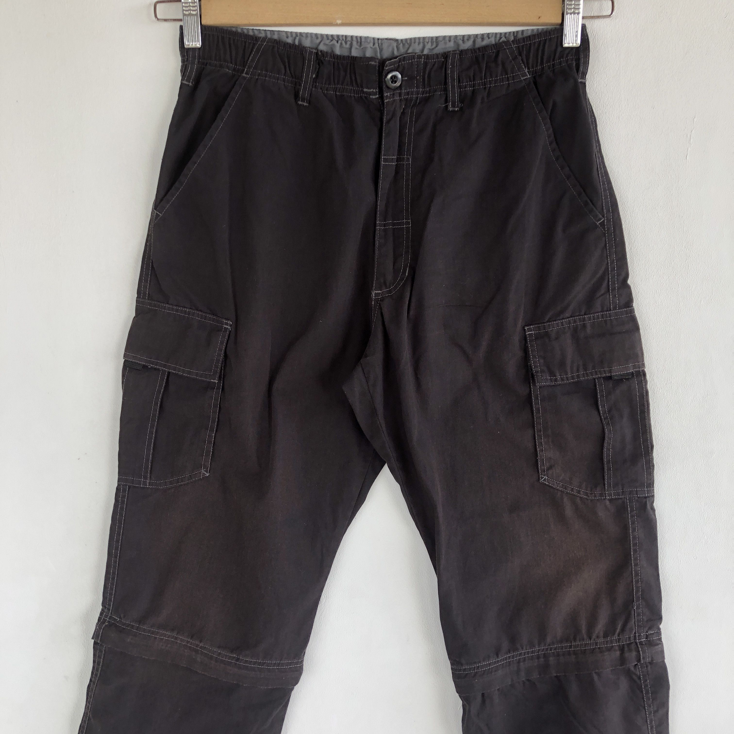 Japanese Brand Vintage Y2K Japanese Cargo Pants Fatigue Utility Trousers Size US 30 / EU 46 - 3 Thumbnail