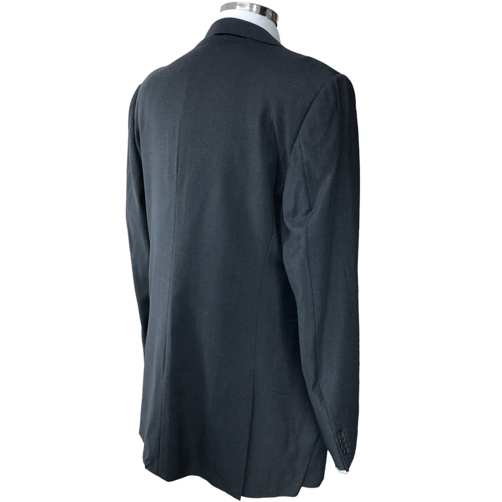 Ermenegildo Zegna Ermenegildo Zegna Mens Size 44L Sportcoat Jacket Blazer Gray Size 44L - 9 Thumbnail