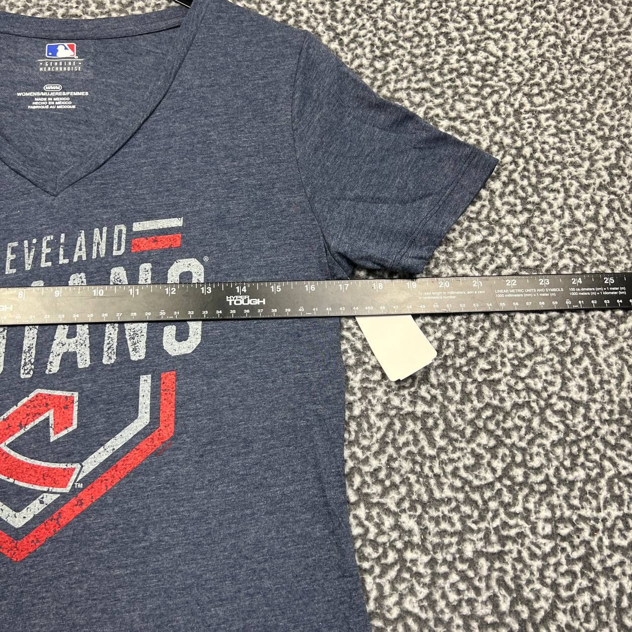 MLB Cleveland Indians Guardians Shirt Women Gray MLB New M Size M / US 6-8 / IT 42-44 - 4 Thumbnail