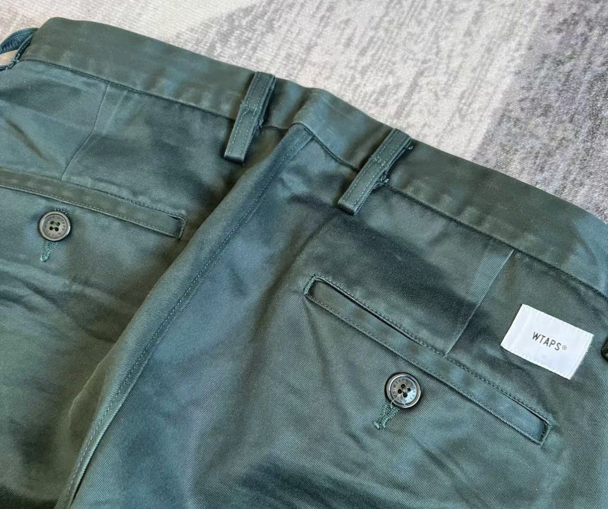 Wtaps WTAPS 21SS TUCK Double Pleat Twill Loose Casual Pants J16 Size US 34 / EU 50 - 6 Thumbnail