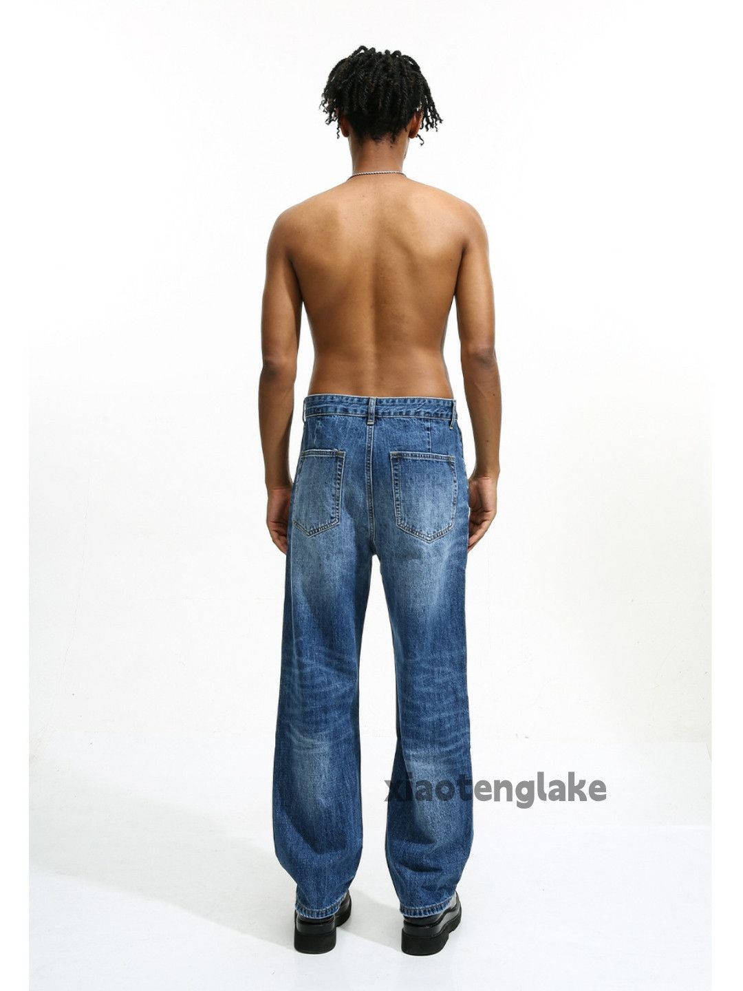 Jean × Vintage washed faded cleanfit yuppie y2k skate hiphop jeans Size US 32 / EU 48 - 3 Thumbnail