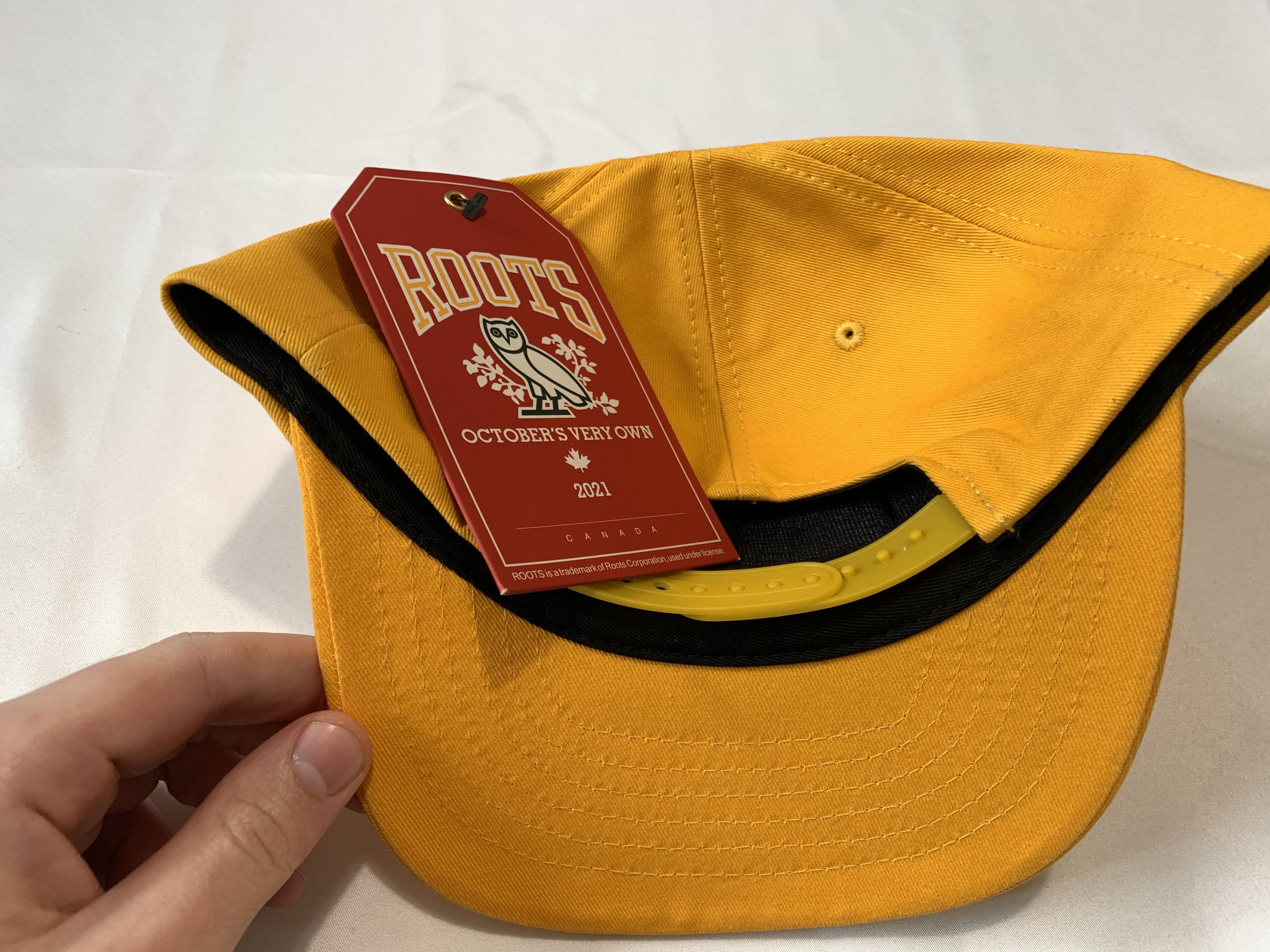 Drake OVO x Roots Trucker Cap Hat Snapback Yellow Size ONE SIZE - 3 Thumbnail